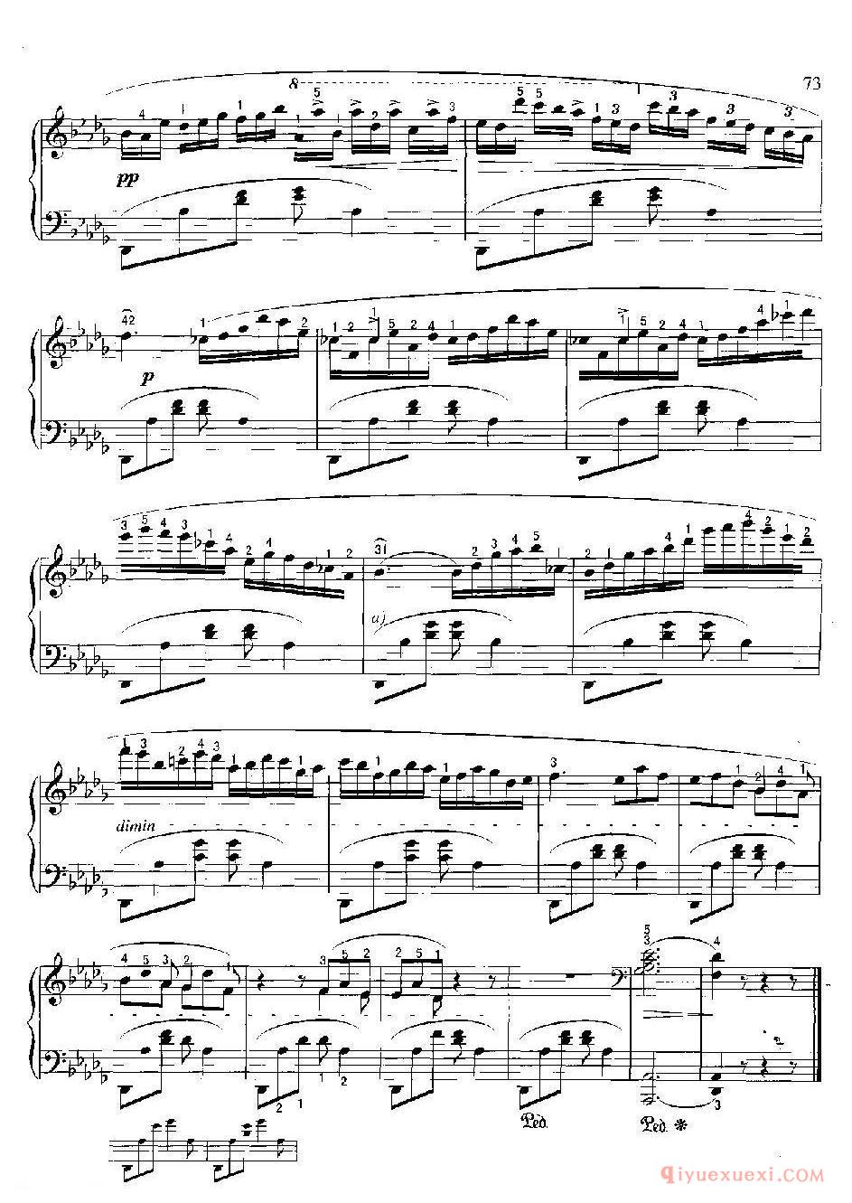 摇篮曲(Berceuse)肖邦
