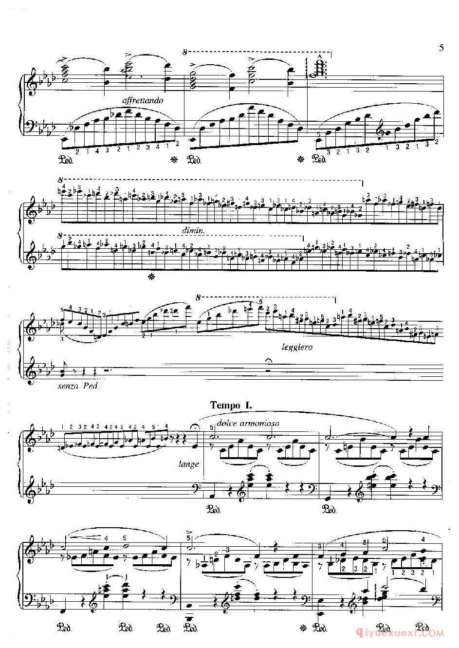 爱之梦(第3首)(Liebestraum IIlI )李斯特