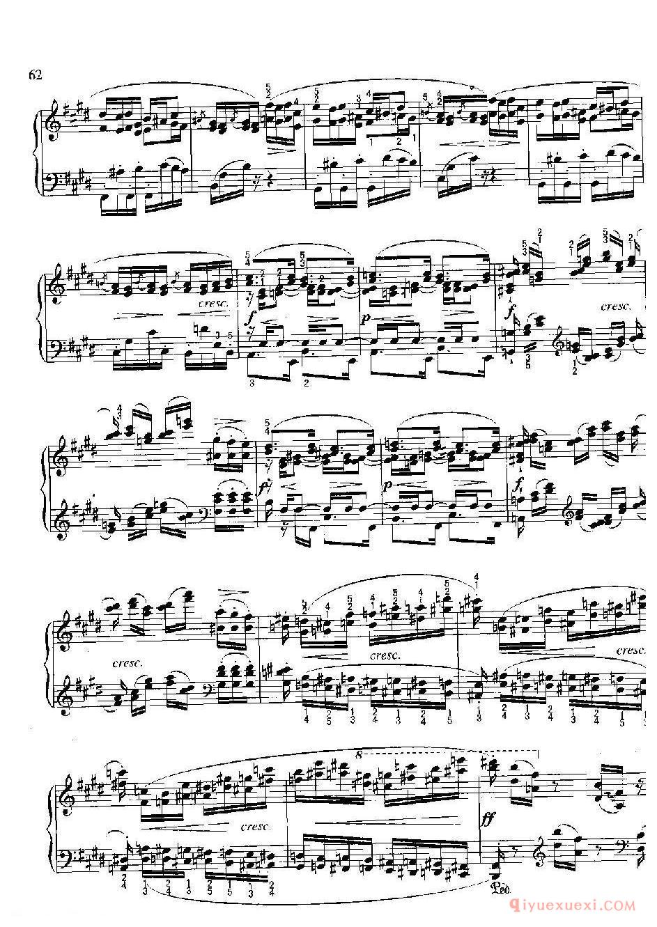 练习曲(Etude,0p.10-3)肖邦