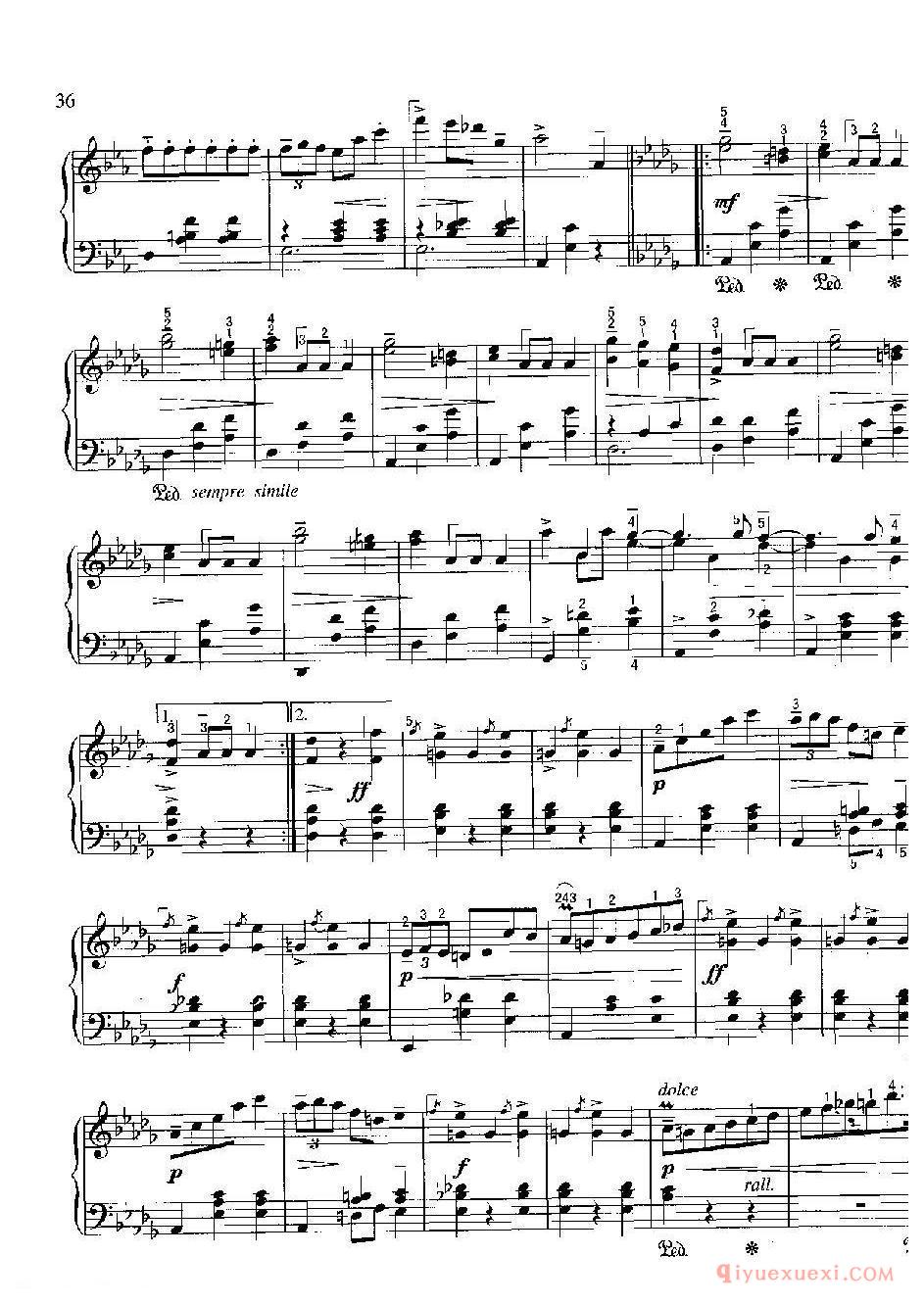辉煌的大圆舞曲(Grande Valse Brillante )肖邦