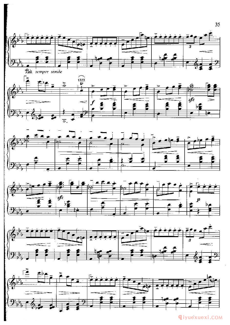 辉煌的大圆舞曲(Grande Valse Brillante )肖邦