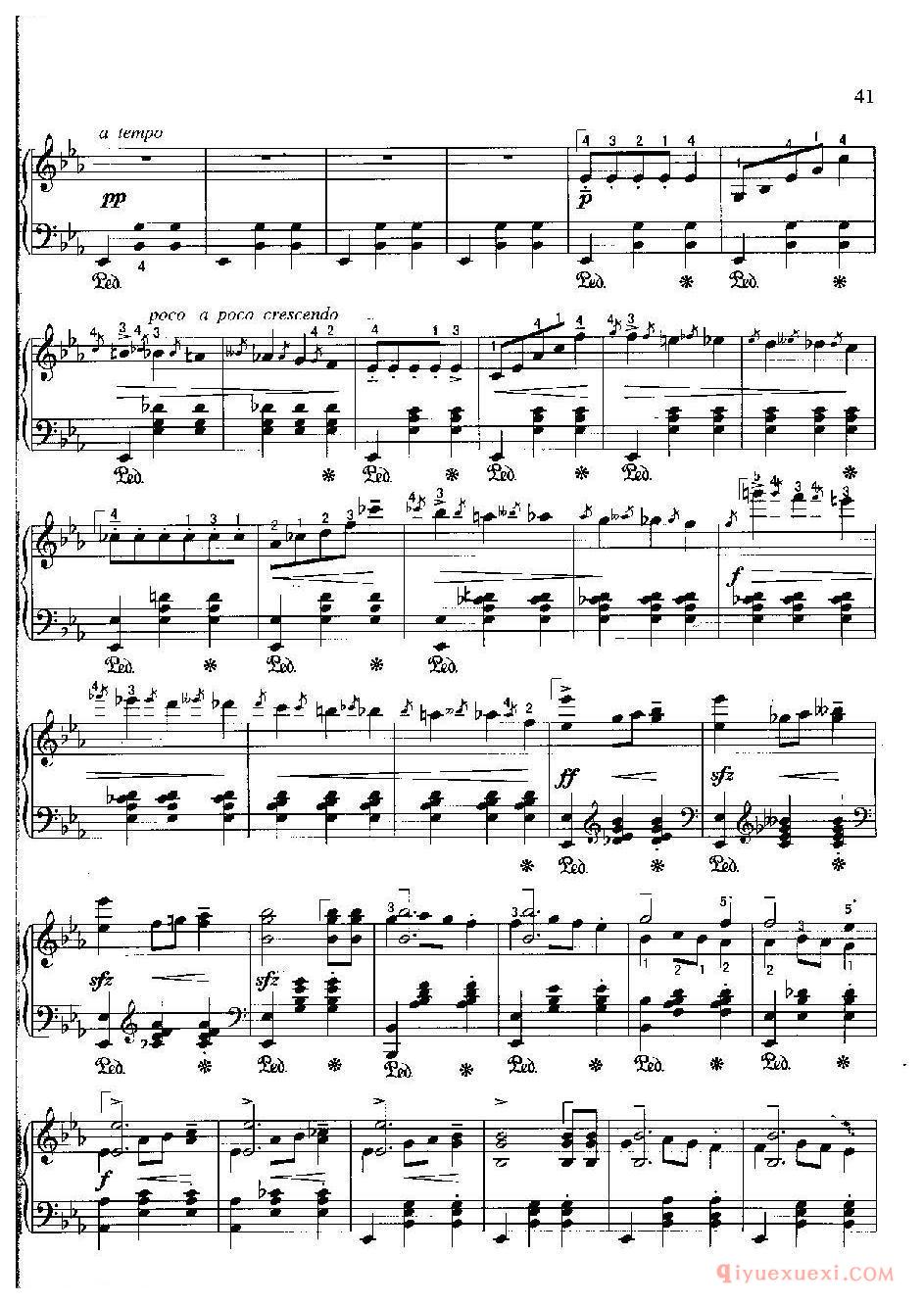 辉煌的大圆舞曲(Grande Valse Brillante )肖邦