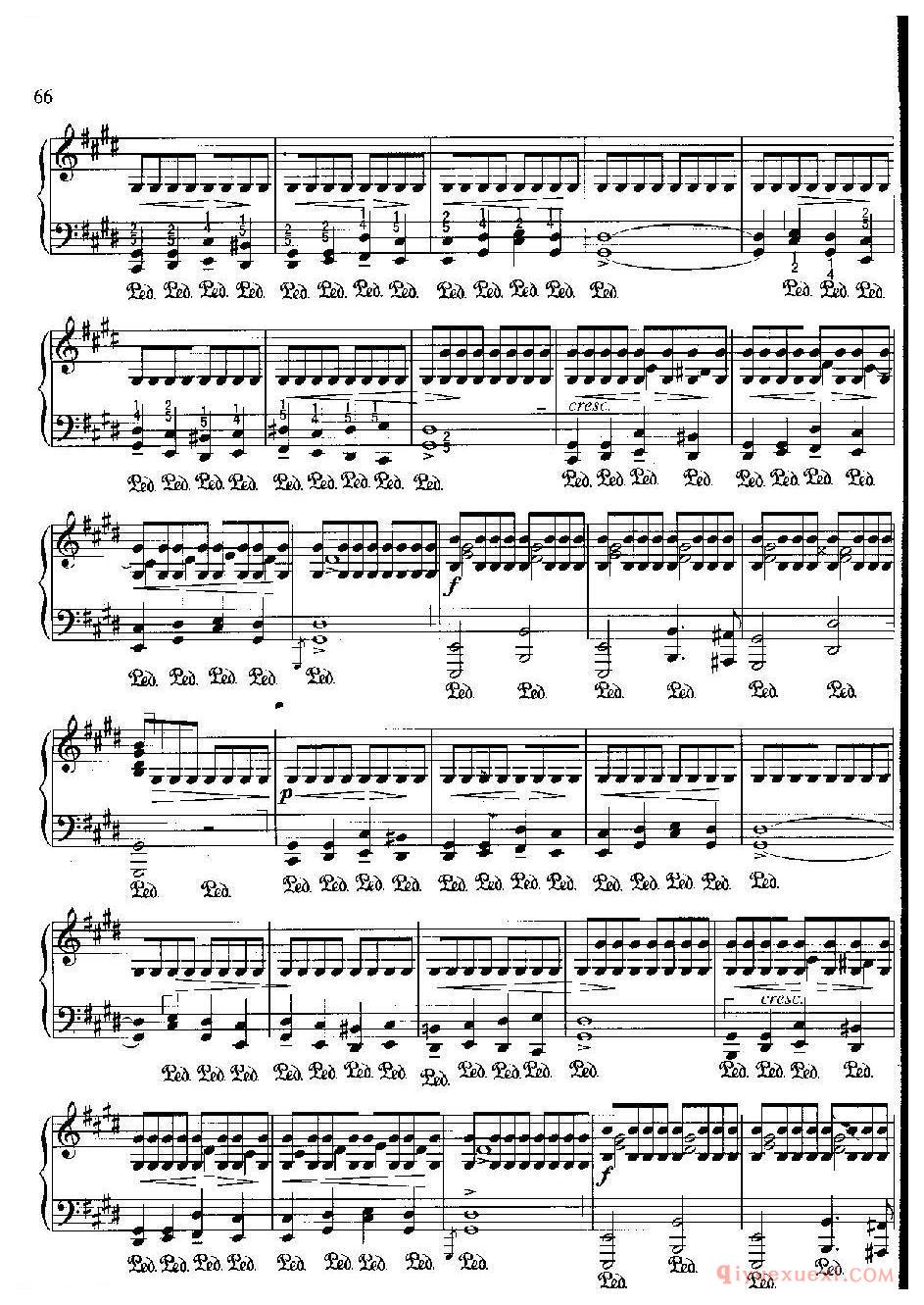 雨点前奏曲(降D大调)(Prelude in D flat“Raindrop”)肖邦