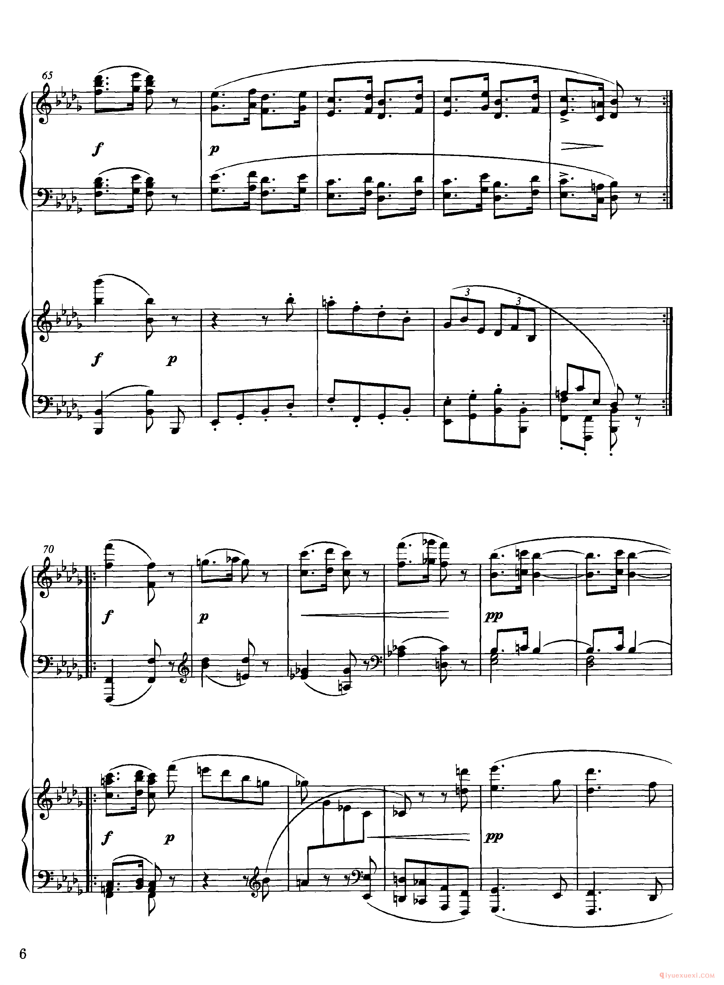 世界著名双钢琴名曲:海顿主题变奏曲( Variations on a Theme by Joseph Hayden)勃拉