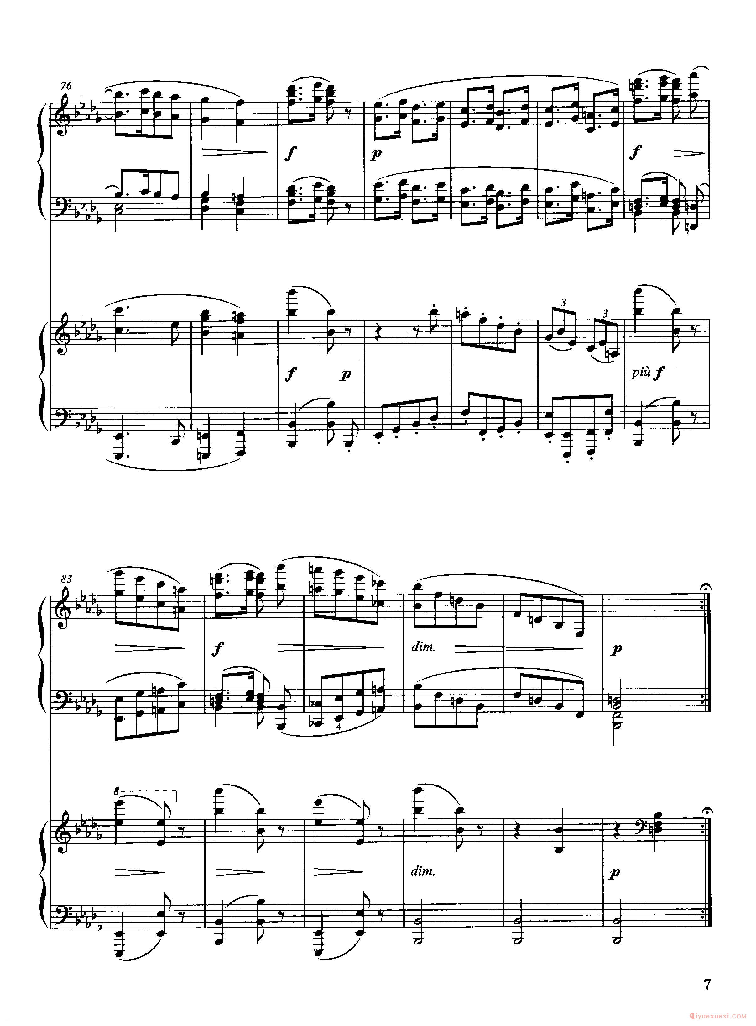 世界著名双钢琴名曲:海顿主题变奏曲( Variations on a Theme by Joseph Hayden)勃拉