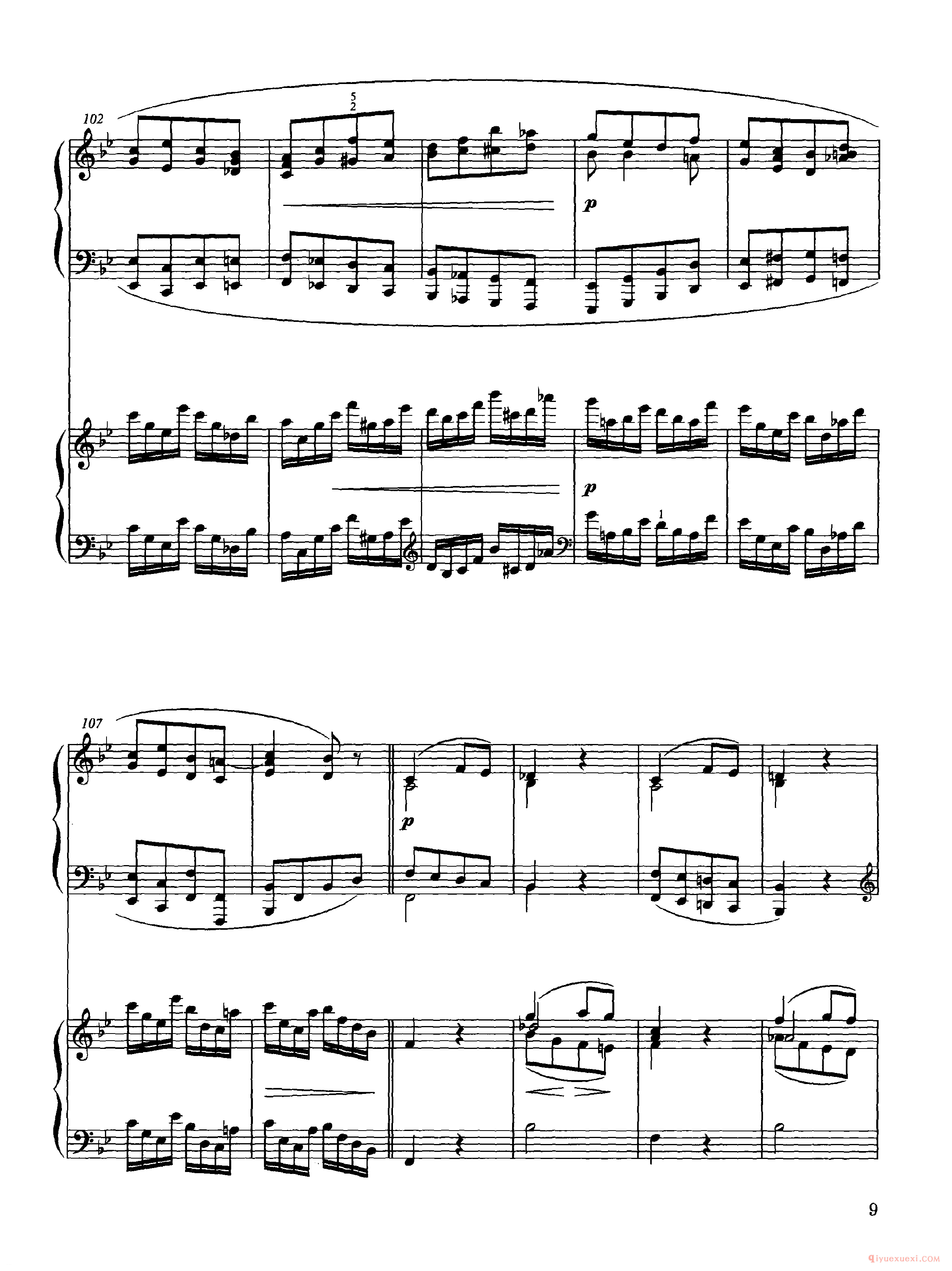 世界著名双钢琴名曲:海顿主题变奏曲( Variations on a Theme by Joseph Hayden)勃拉