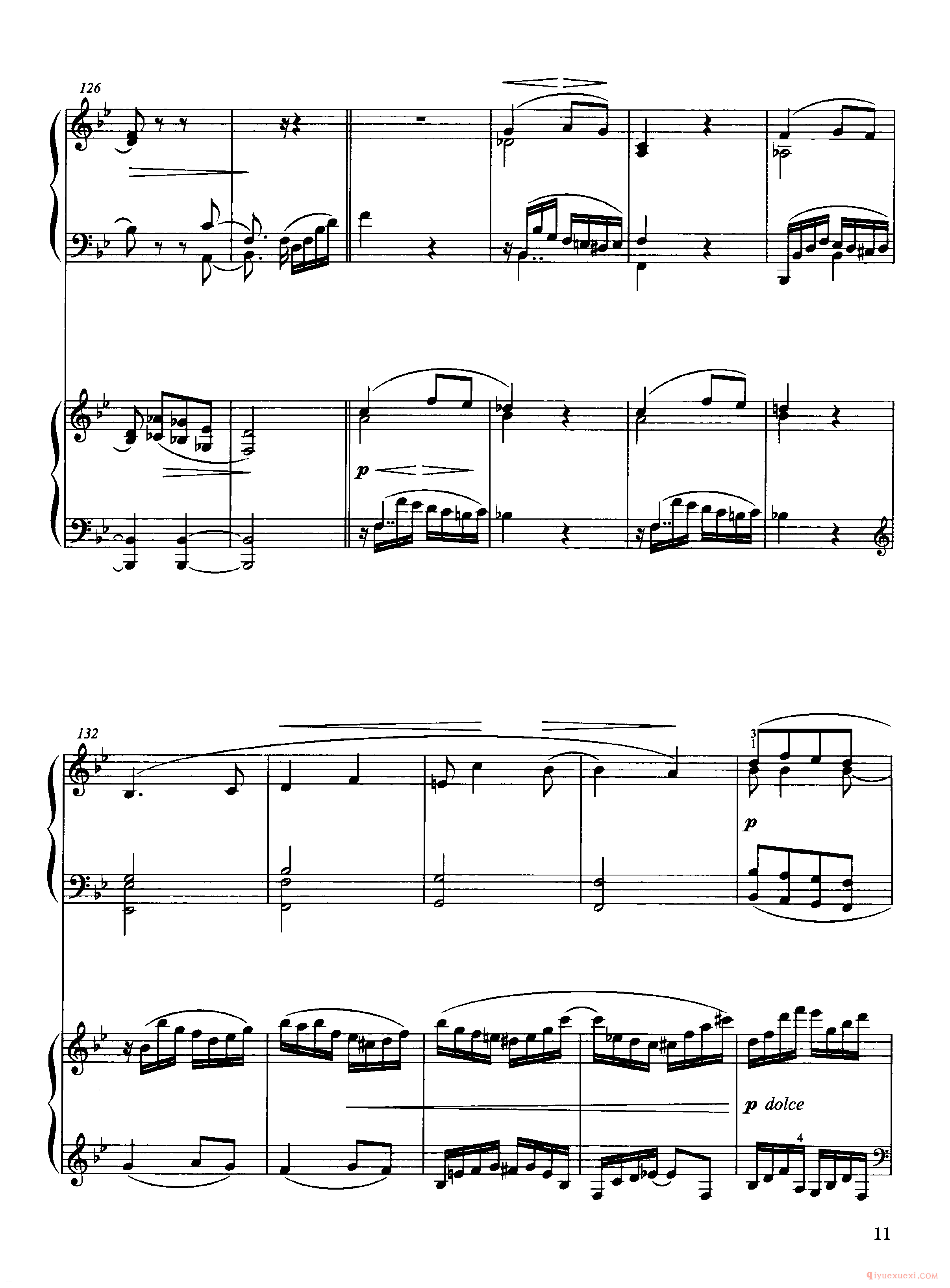 世界著名双钢琴名曲:海顿主题变奏曲( Variations on a Theme by Joseph Hayden)勃拉