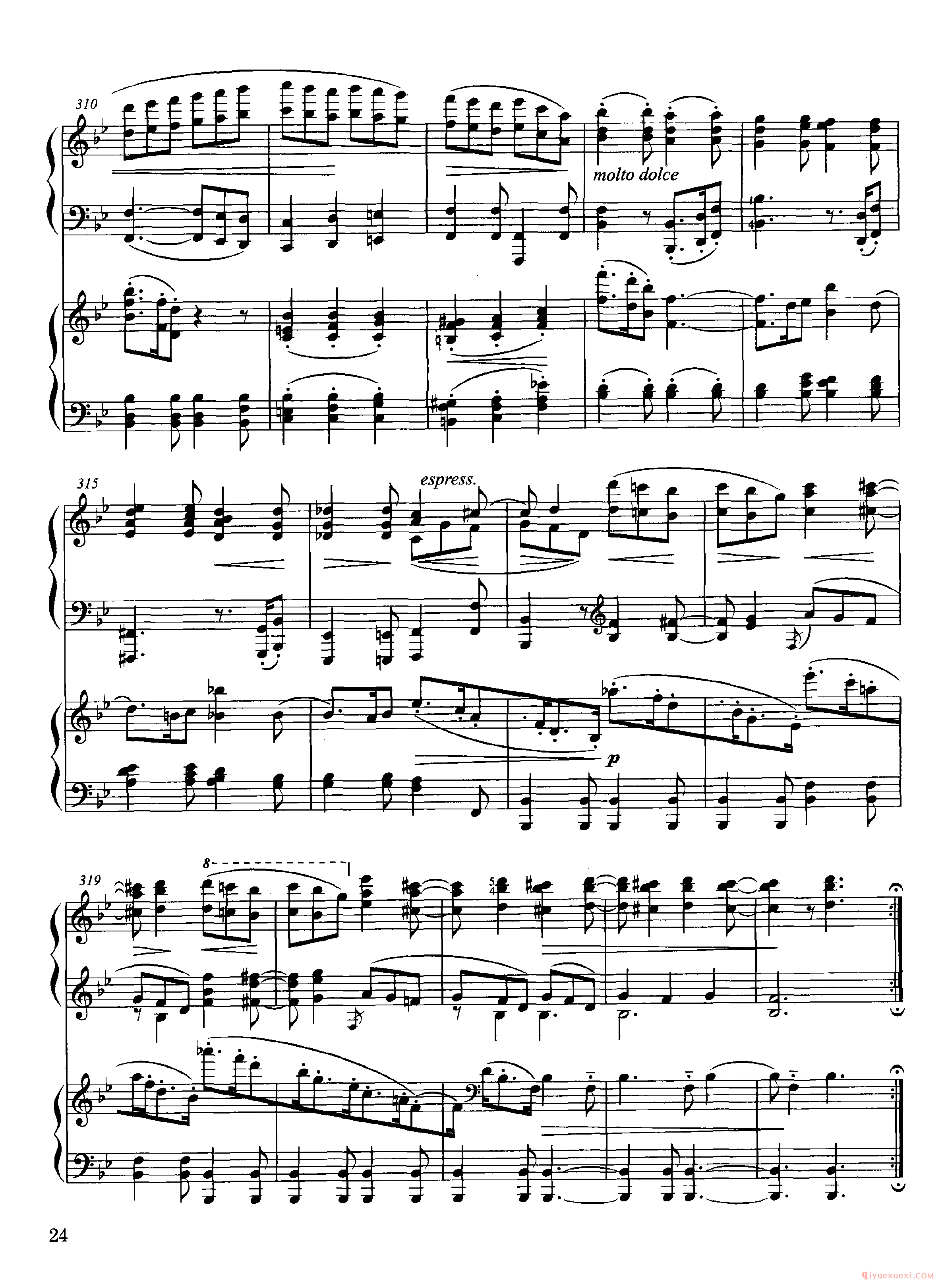 世界著名双钢琴名曲:海顿主题变奏曲( Variations on a Theme by Joseph Hayden)勃拉