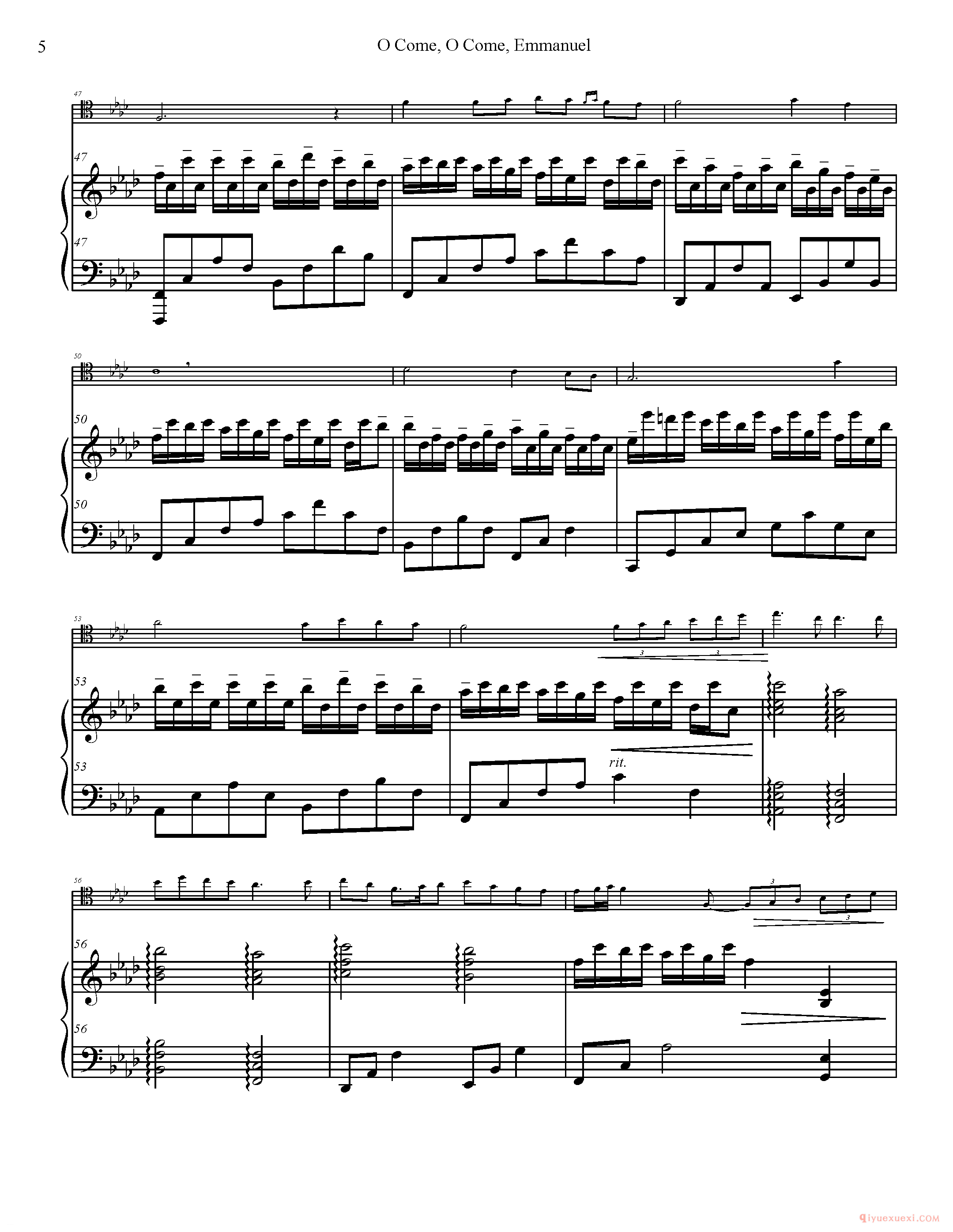 钢琴男孩儿/钢琴达人《ThePianoGuys - Come O Come Emmanuel》酷音乐团