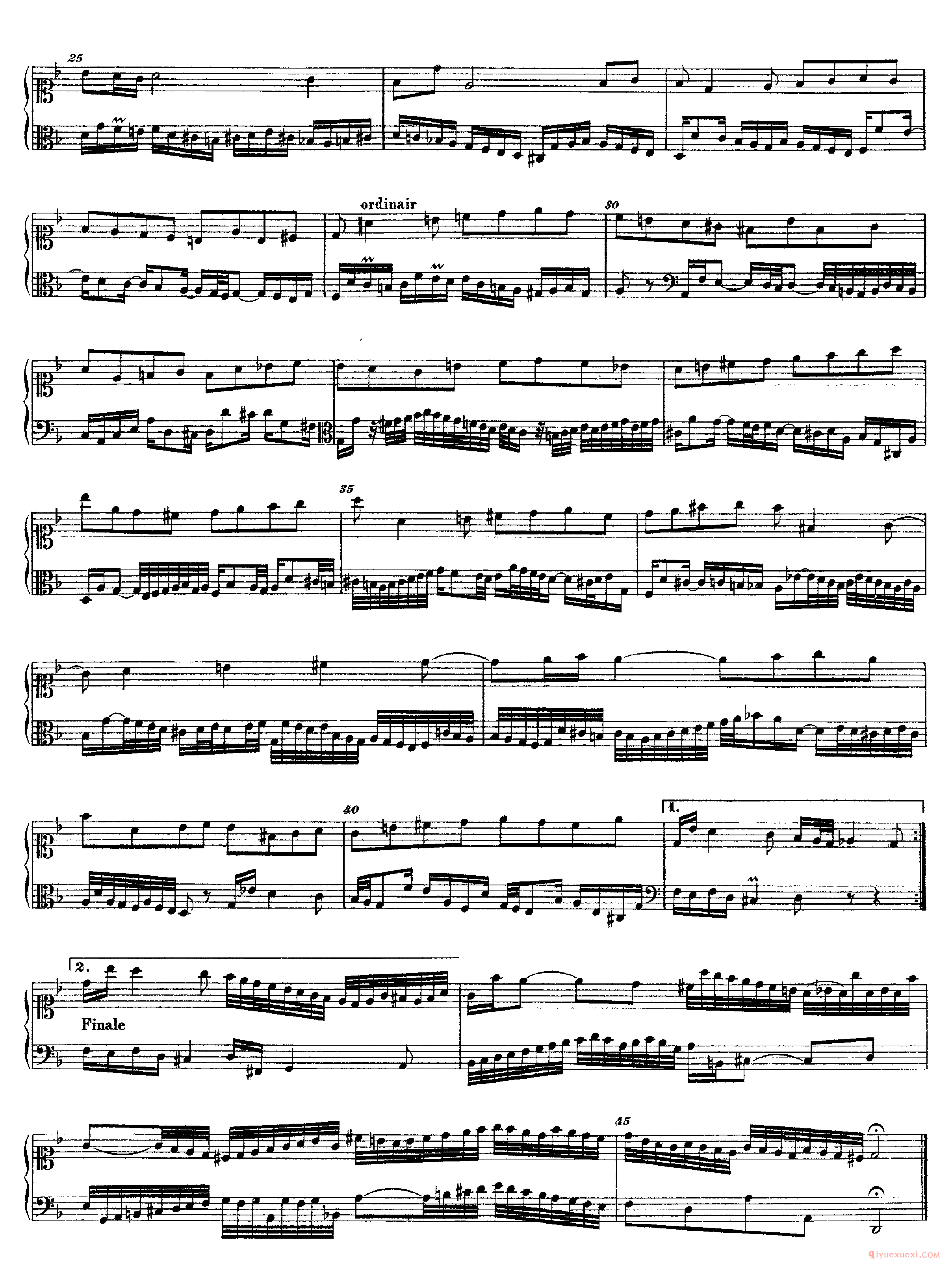 巴赫赋格第十五首《Contrapunctus XV》Early Version/Realized