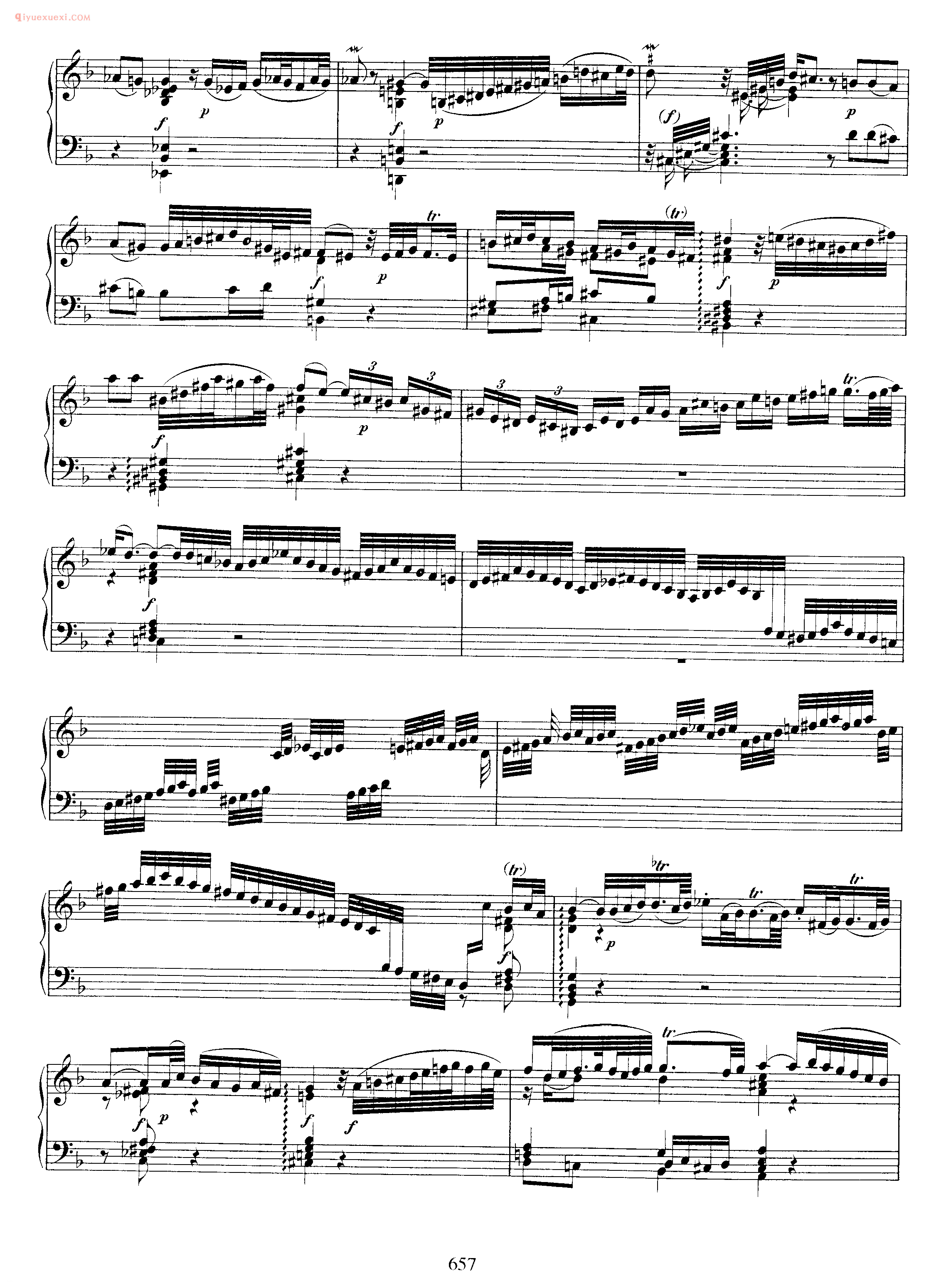 巴赫半音阶幻想曲与赋格D小调《Chromatische Fantasie und Fugue_in d Minor_BWV 903》