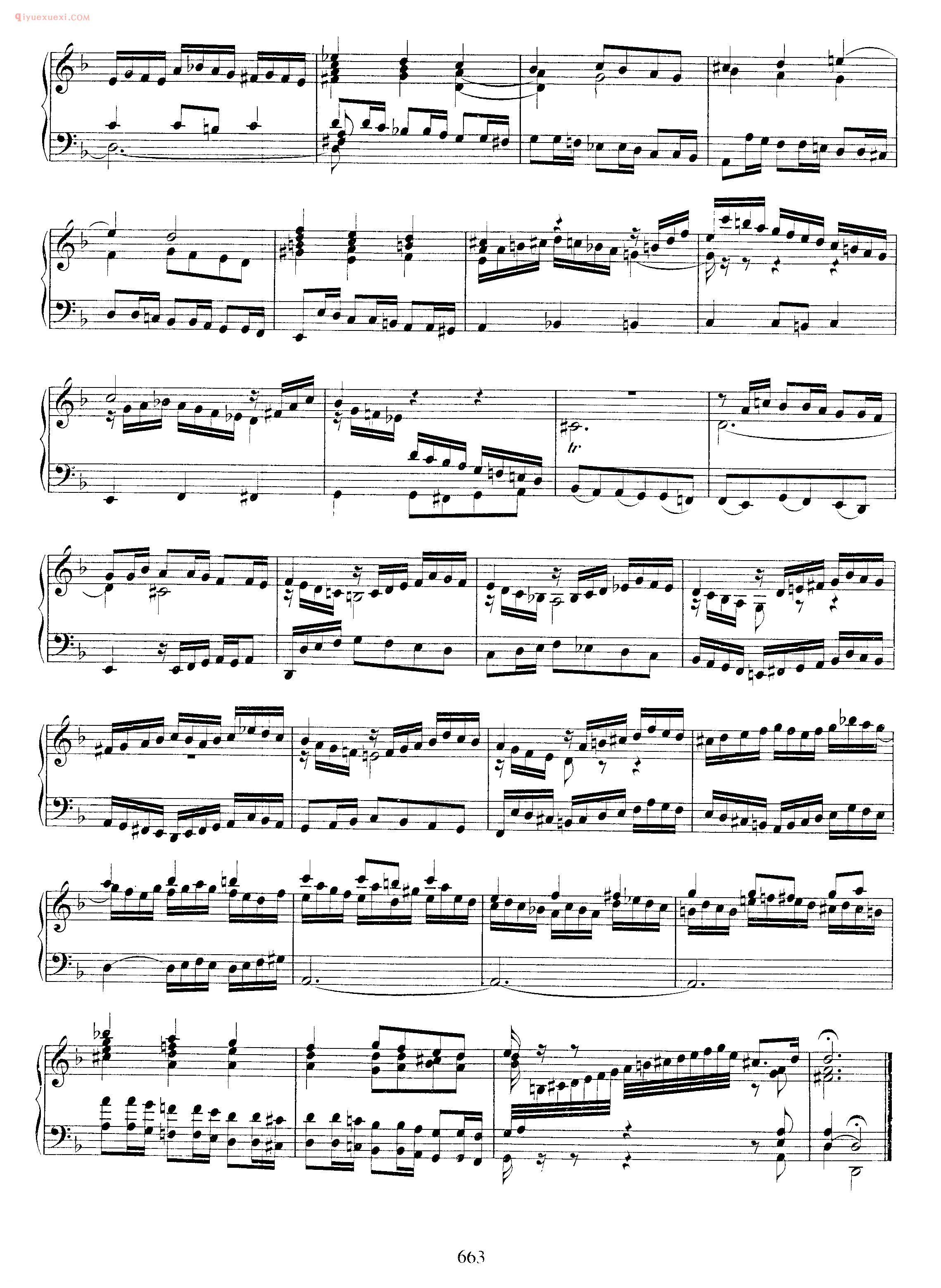 巴赫半音阶幻想曲与赋格D小调《Chromatische Fantasie und Fugue_in d Minor_BWV 903》