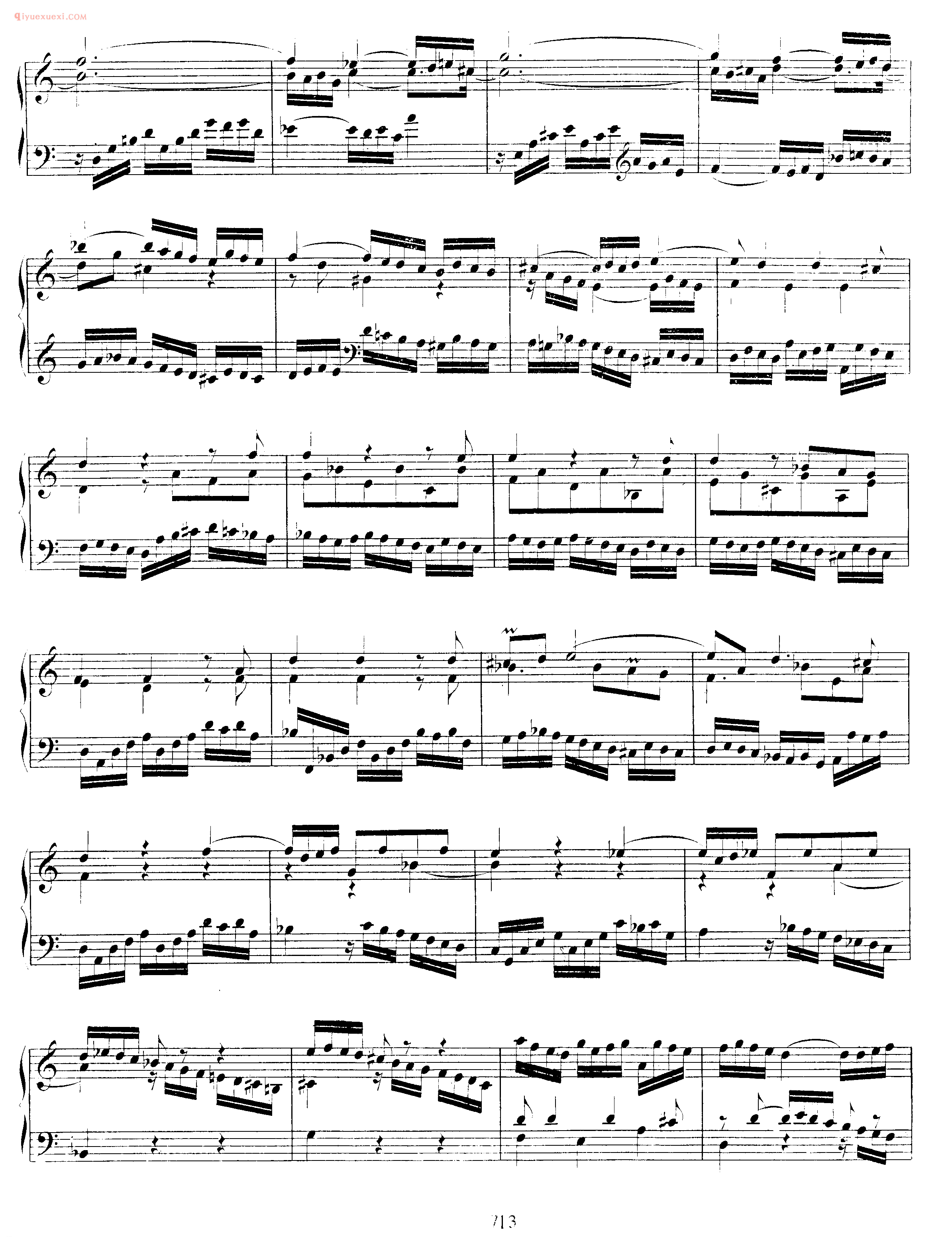 巴赫a小调幻想曲与赋格《Fantasia and Fughetta in A Minor BWV 944》巴赫钢琴作品