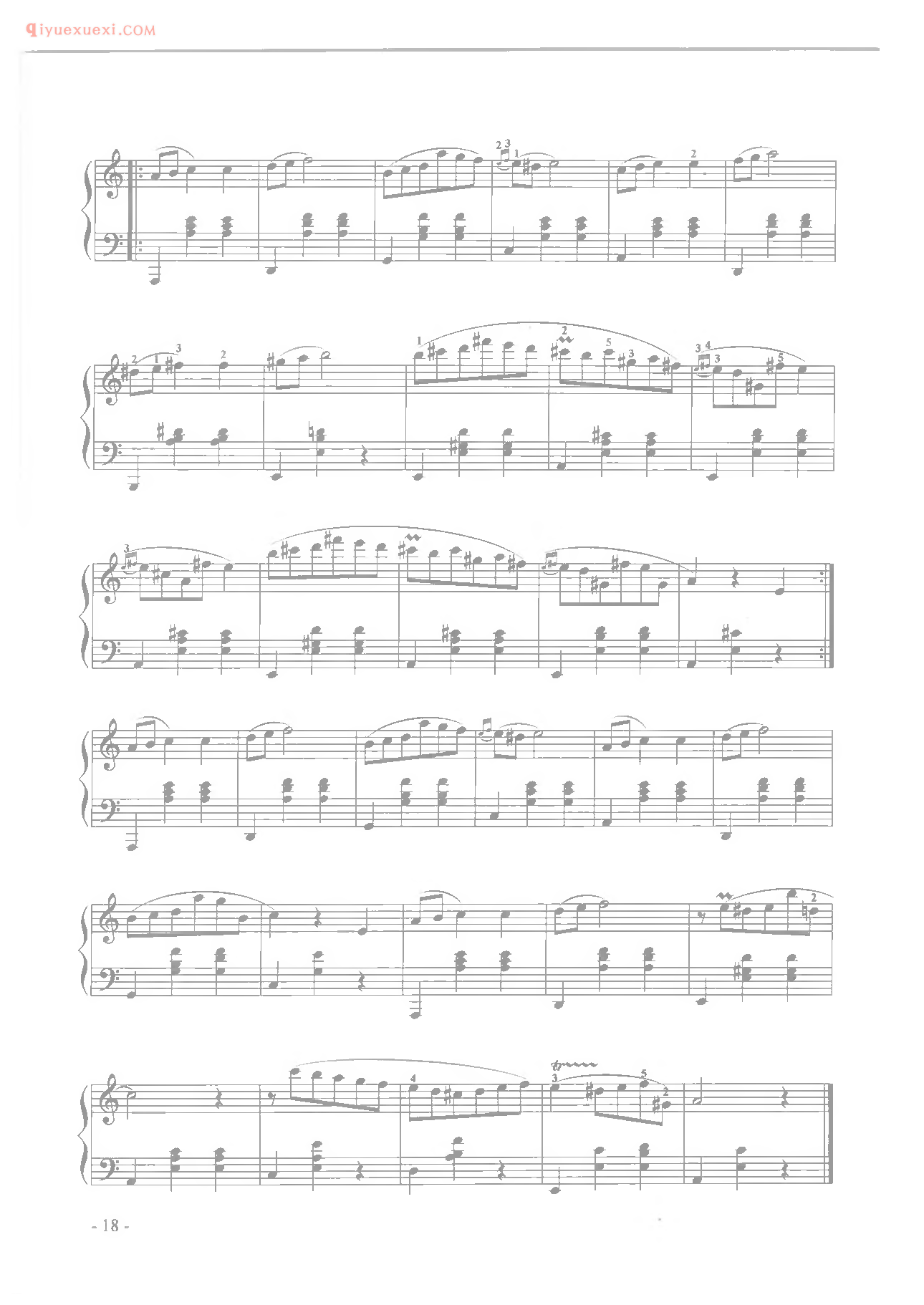 圆舞曲_肖邦_外国钢琴不朽名作