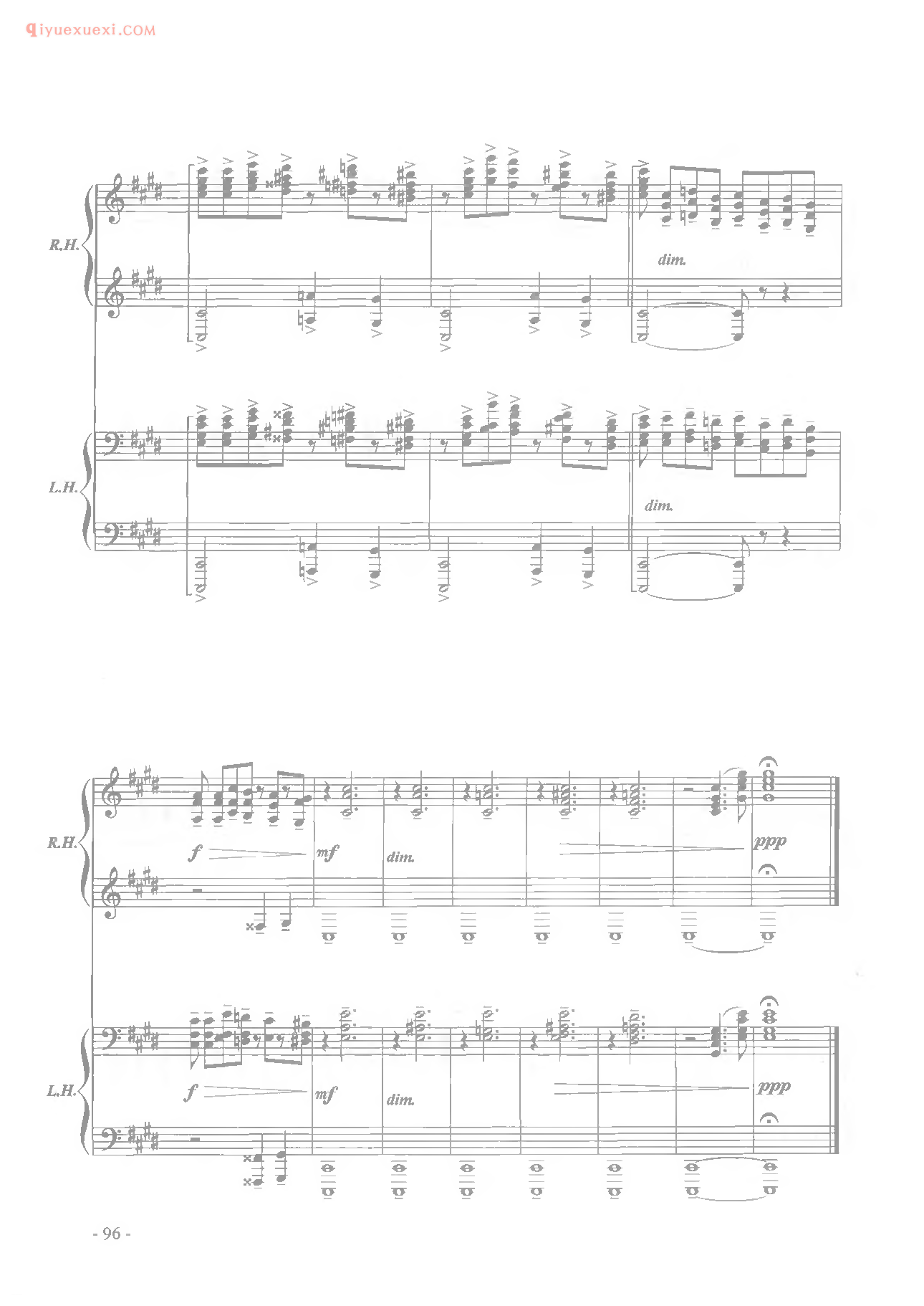 #C小调前奏曲_拉赫玛尼诺夫_外国钢琴不朽名作
