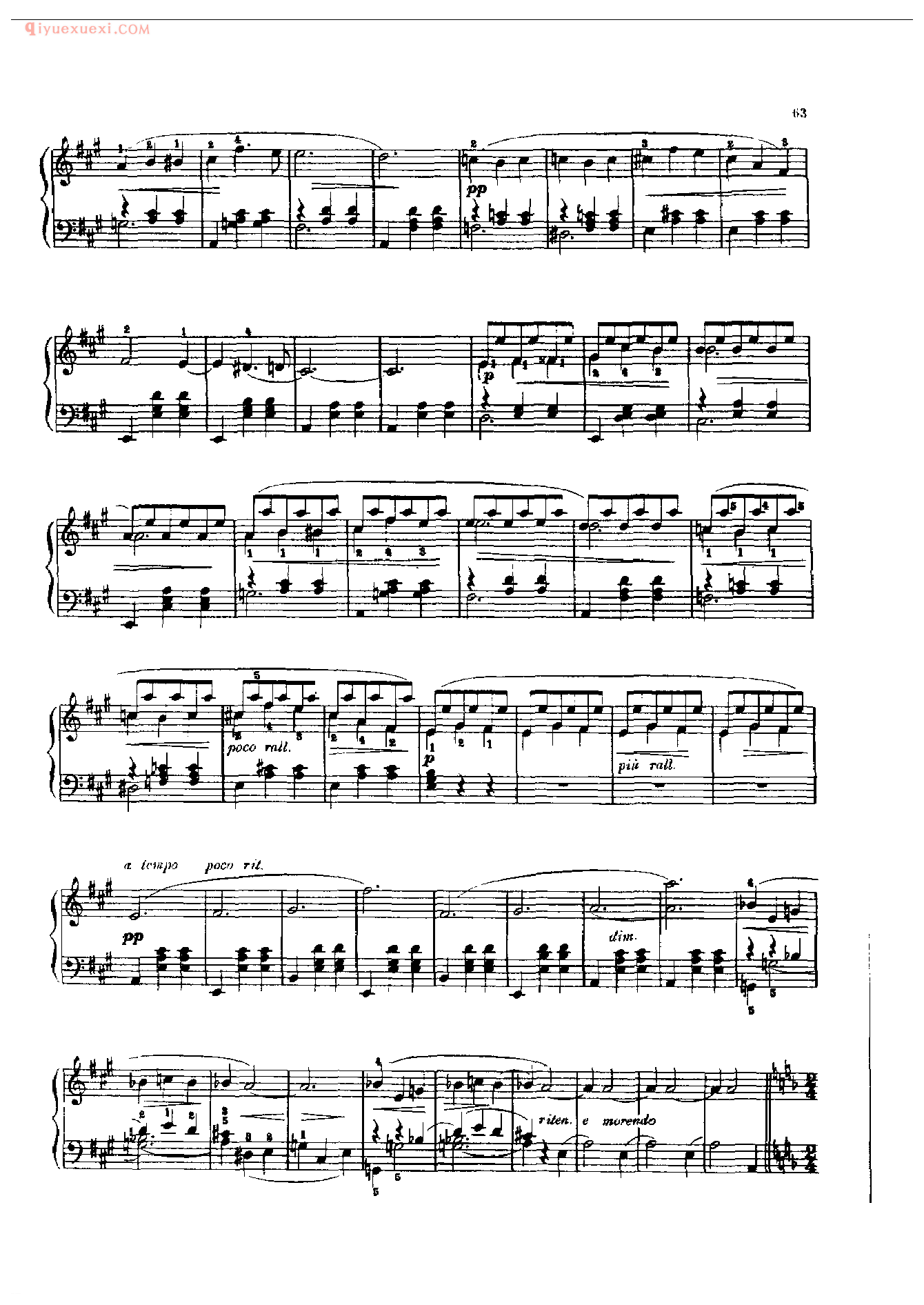 钢琴曲精选:舞会后的爱之梦(Liebestrauim nach dem Balle) 齐布尔卡
