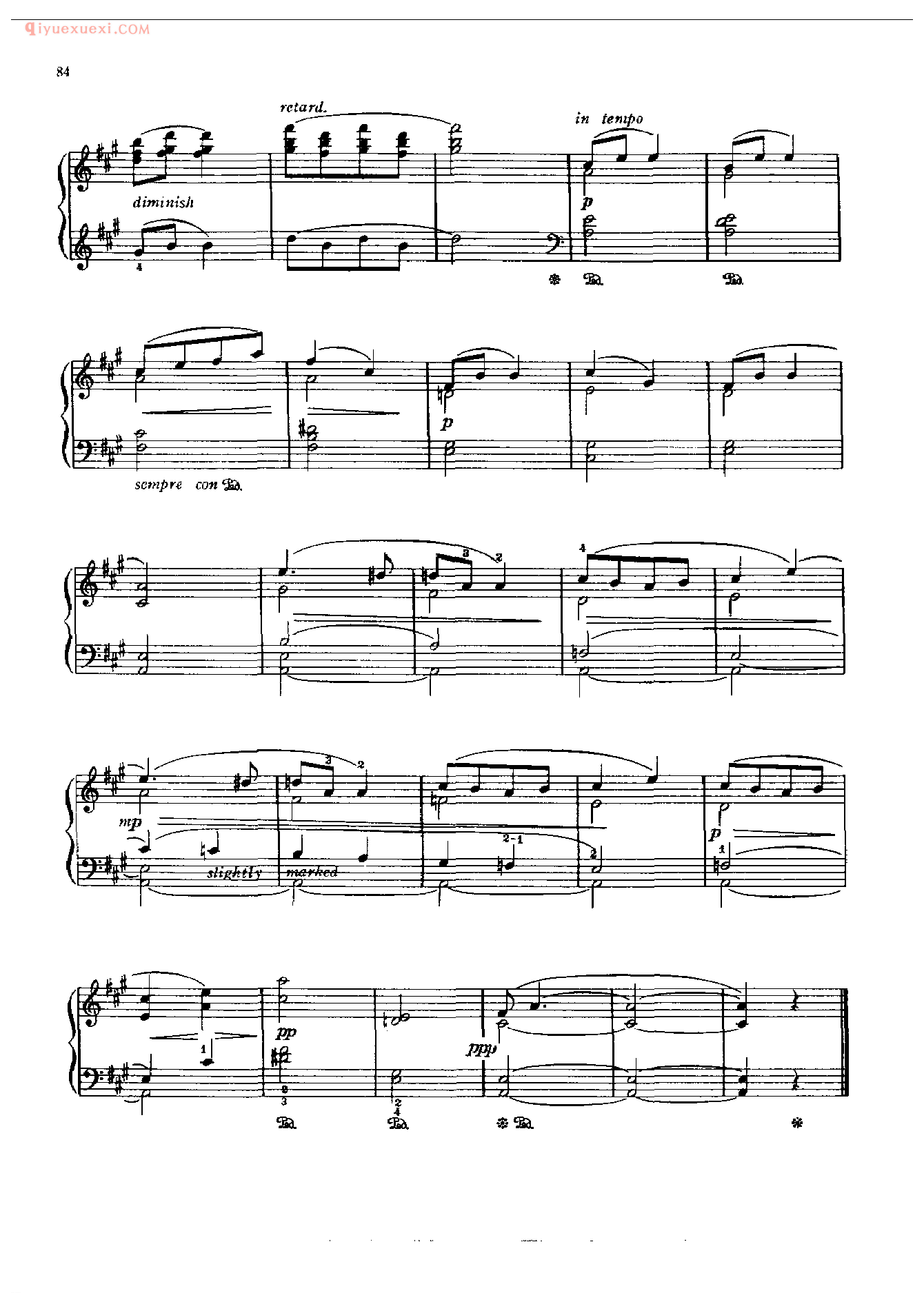 钢琴曲精选:野玫瑰之歌(To a Wild Rose) 麦克道尔