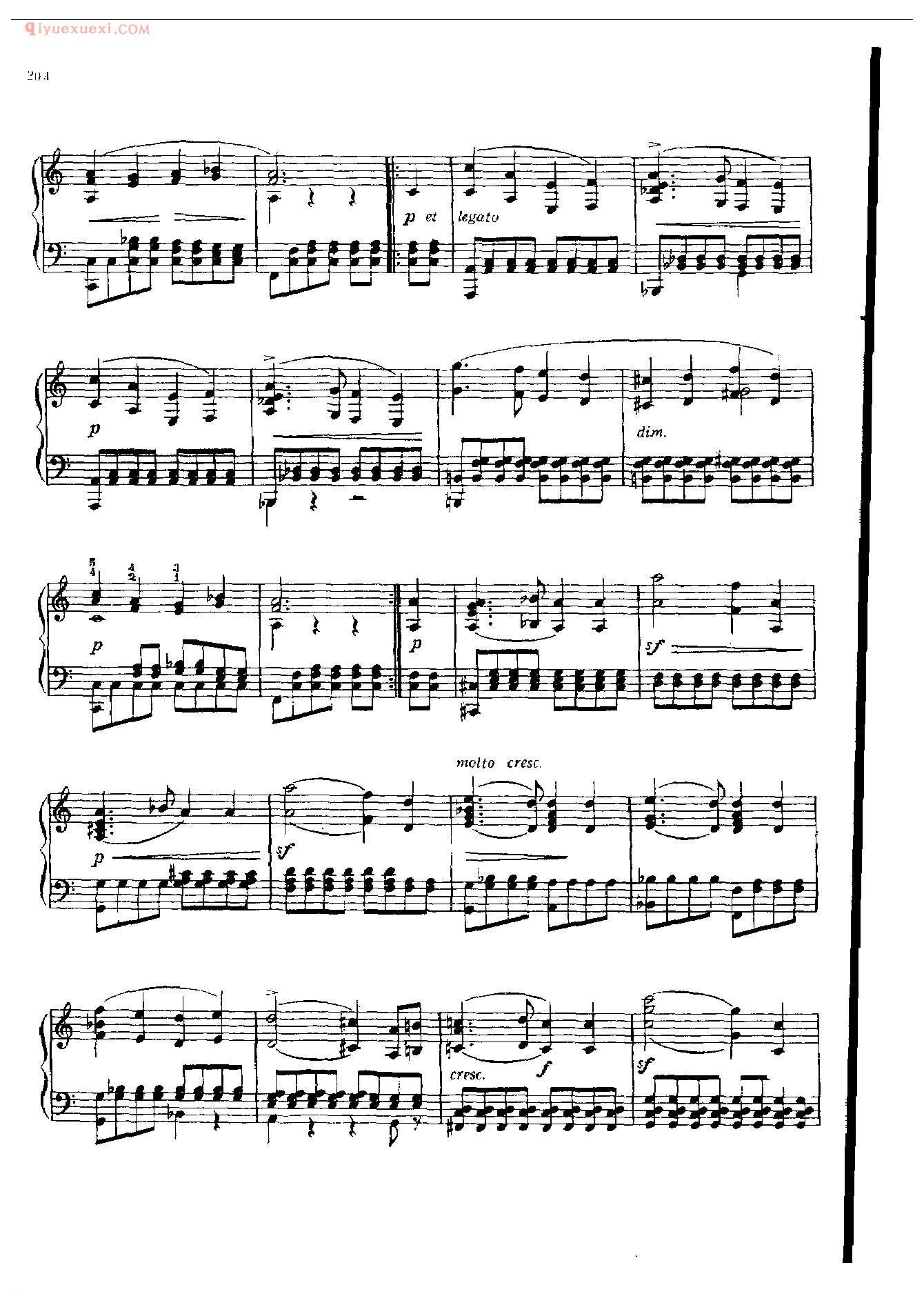 钢琴曲精选:结婚进行曲(Hochzeitsmarsch)门德尔松