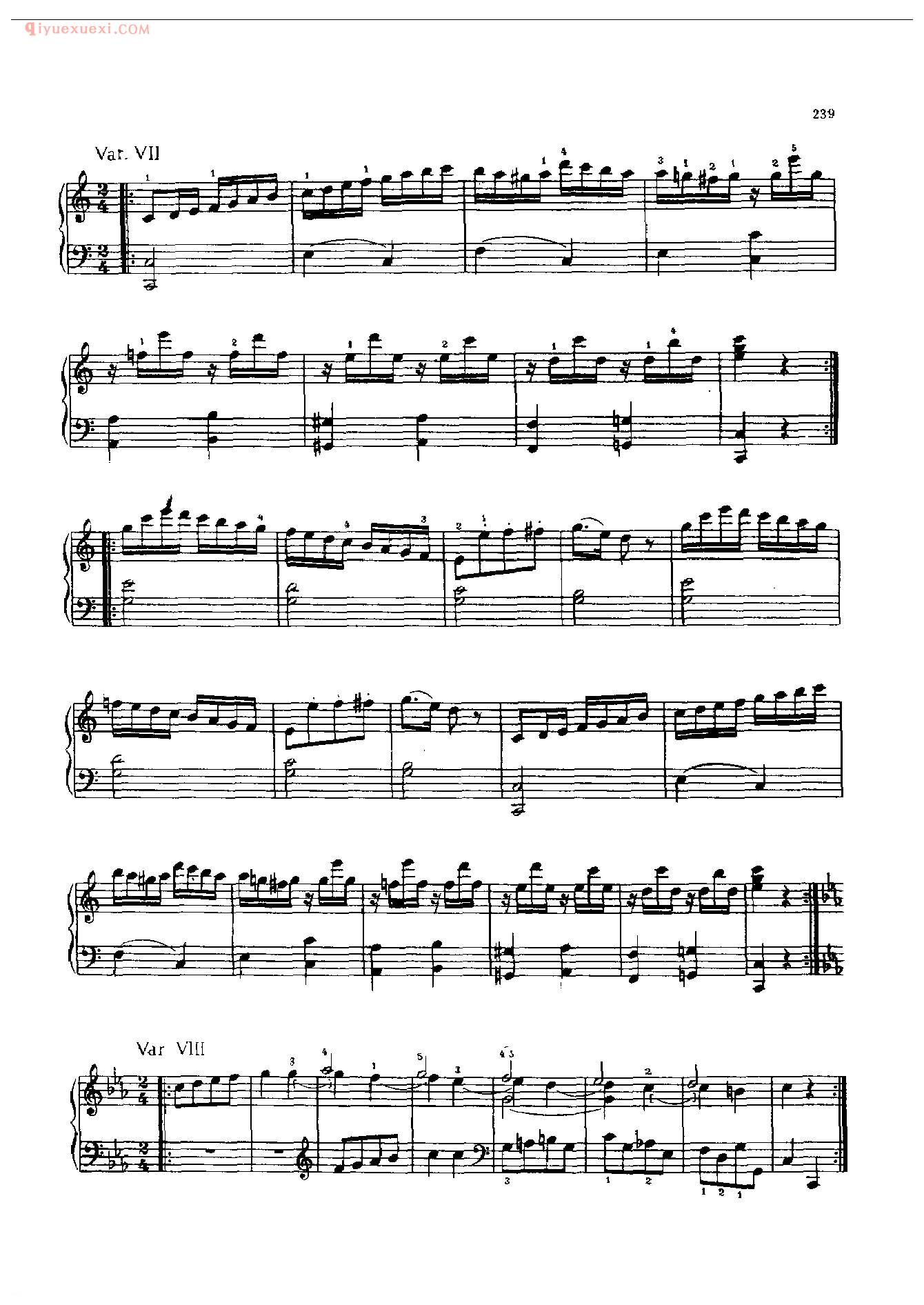钢琴曲精选:纺纱曲(Spinnerlied~Lieder ohne worte)门德尔松