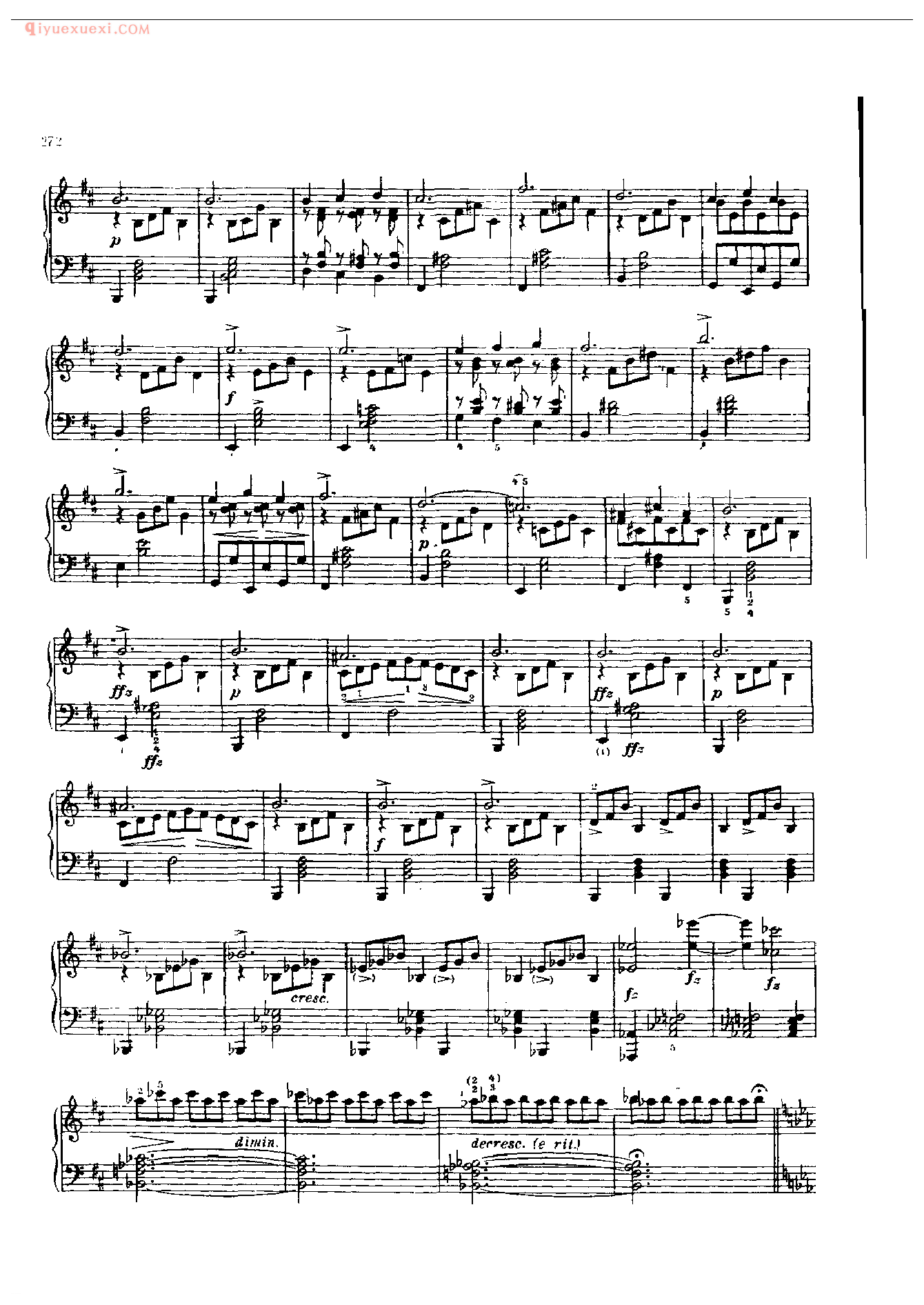 钢琴曲精选:即兴曲(第2首〉(Impromptu ll , Op. 90一2 )舒柏特
