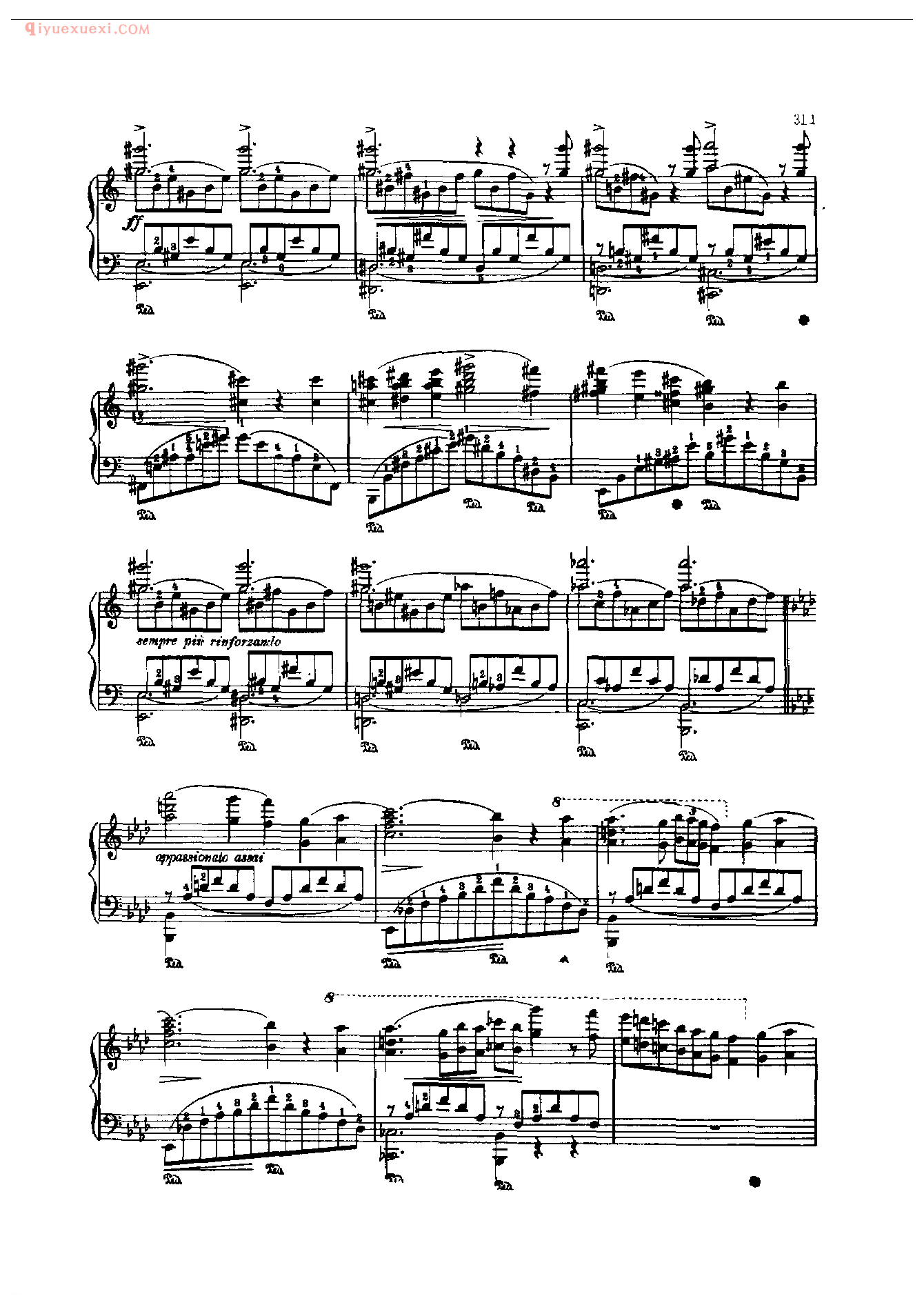 钢琴曲精选:爱之梦(第3首)(Liebestraum Ⅲ )李斯特