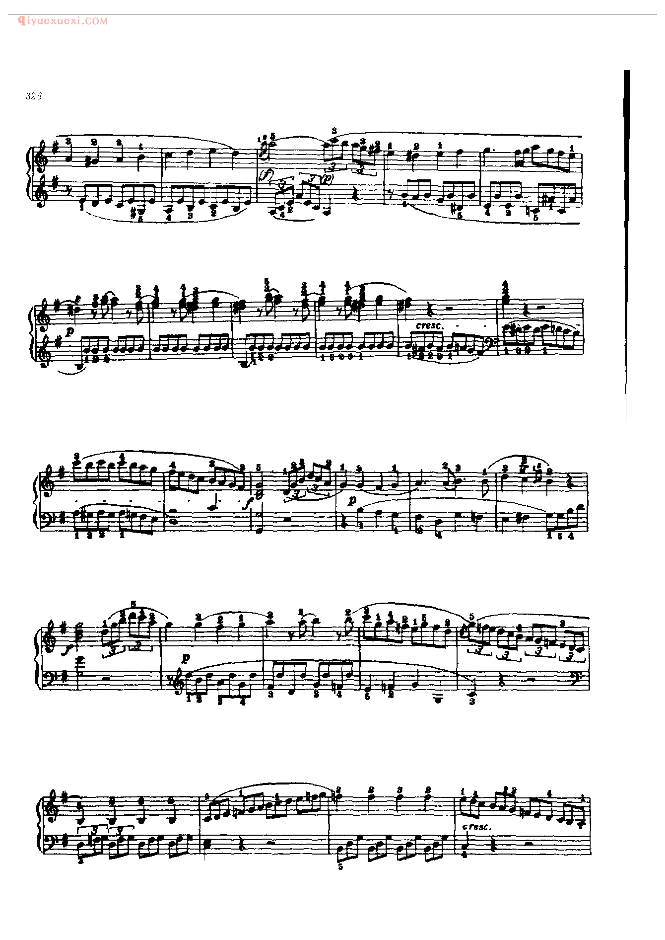 钢琴曲精选:奏鸣曲(G大调)(Sonata in G. Op.49一2)贝多芬