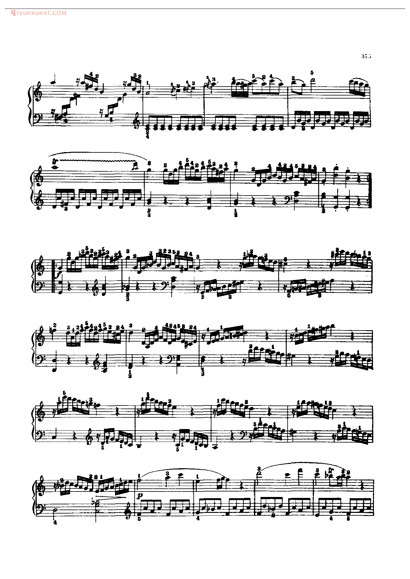钢琴曲精选:奏鸣曲(C大调〉(Sonata in C,K. V.545)莫扎特