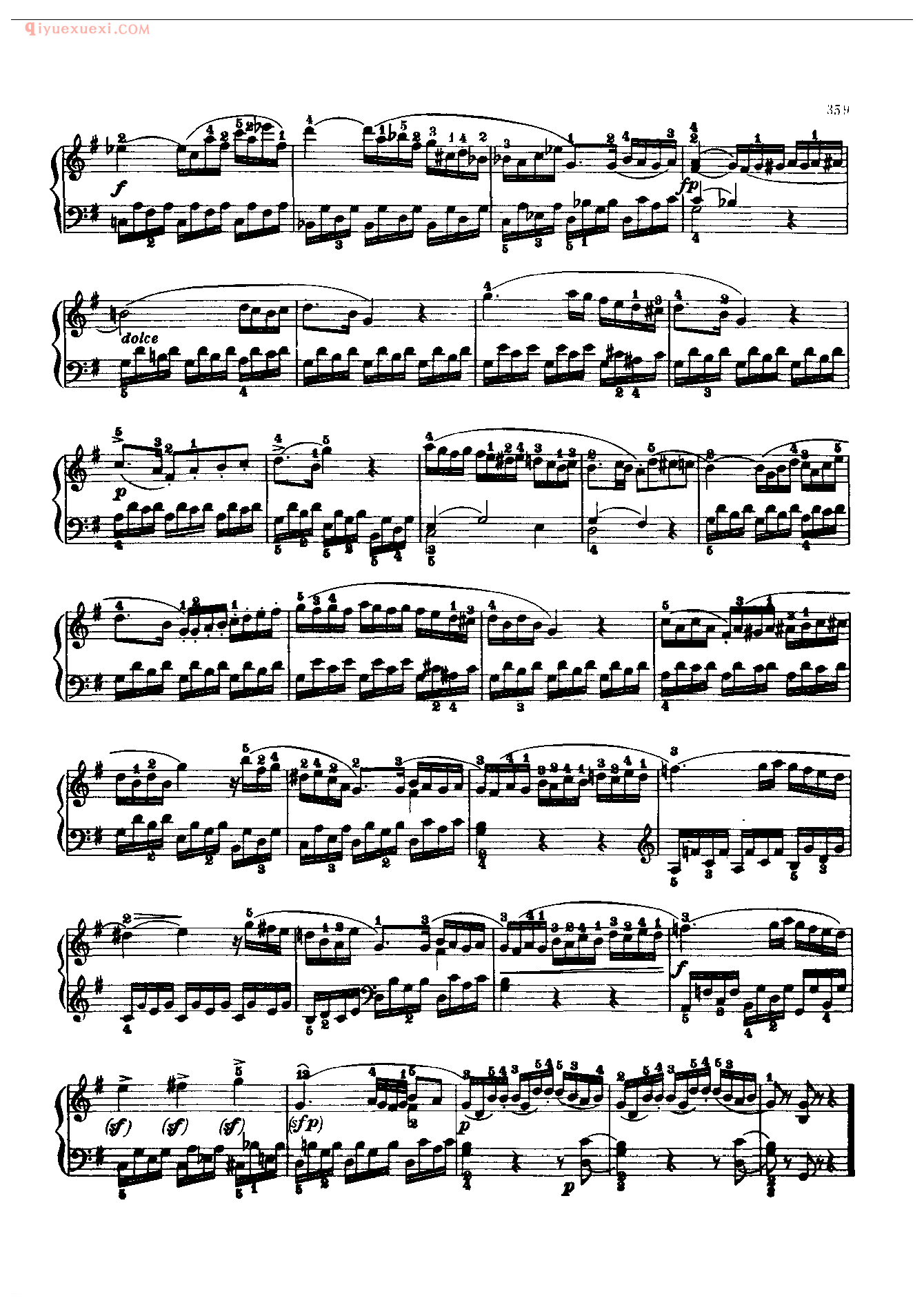 钢琴曲精选:奏鸣曲(C大调〉(Sonata in C,K. V.545)莫扎特