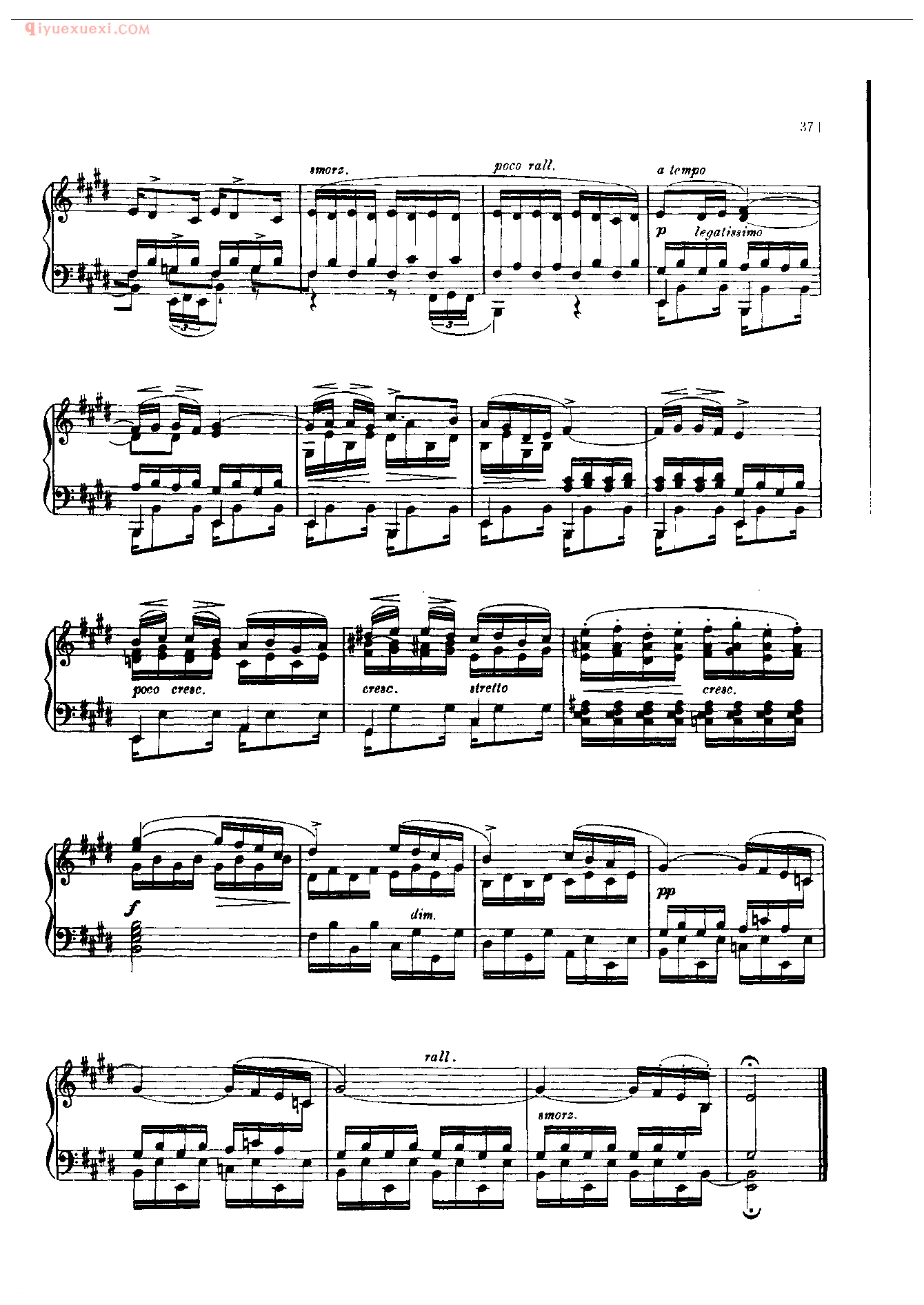 钢琴曲精选:练习曲〈Etude,Op. 10一3)肖邦