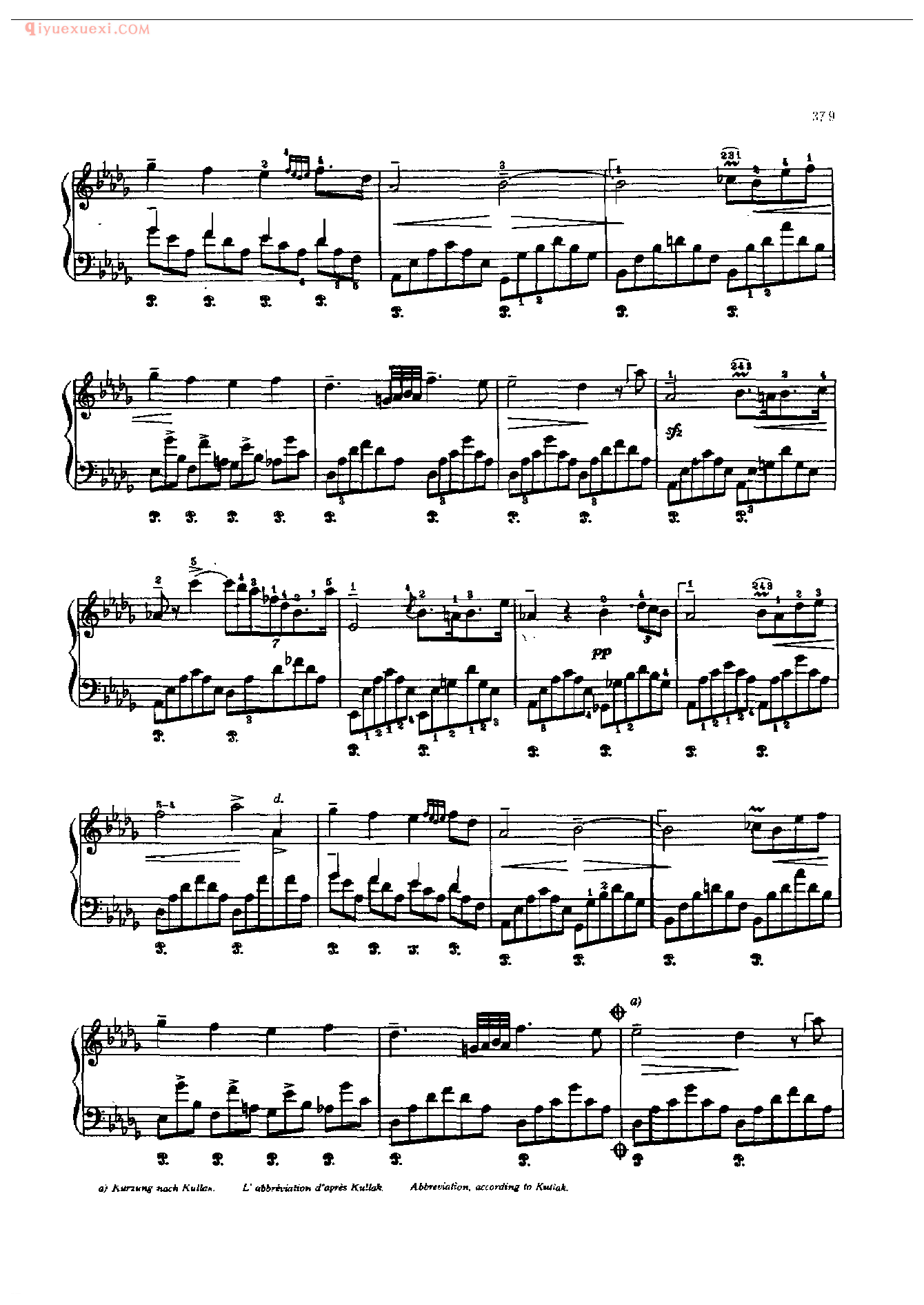 钢琴曲精选:幻想即兴曲(Fantasie-Impromptu) 肖邦