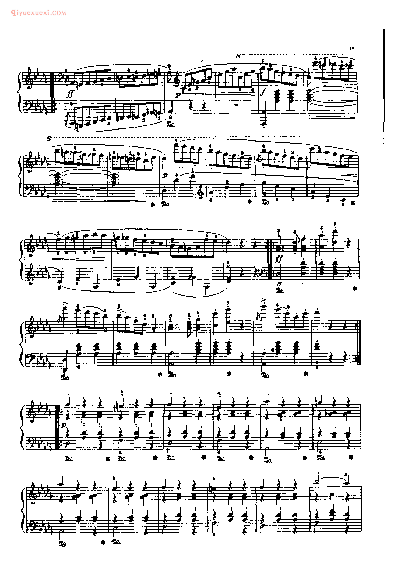 钢琴曲精选:邀舞(Aufforderung zum Tanz) 韦伯