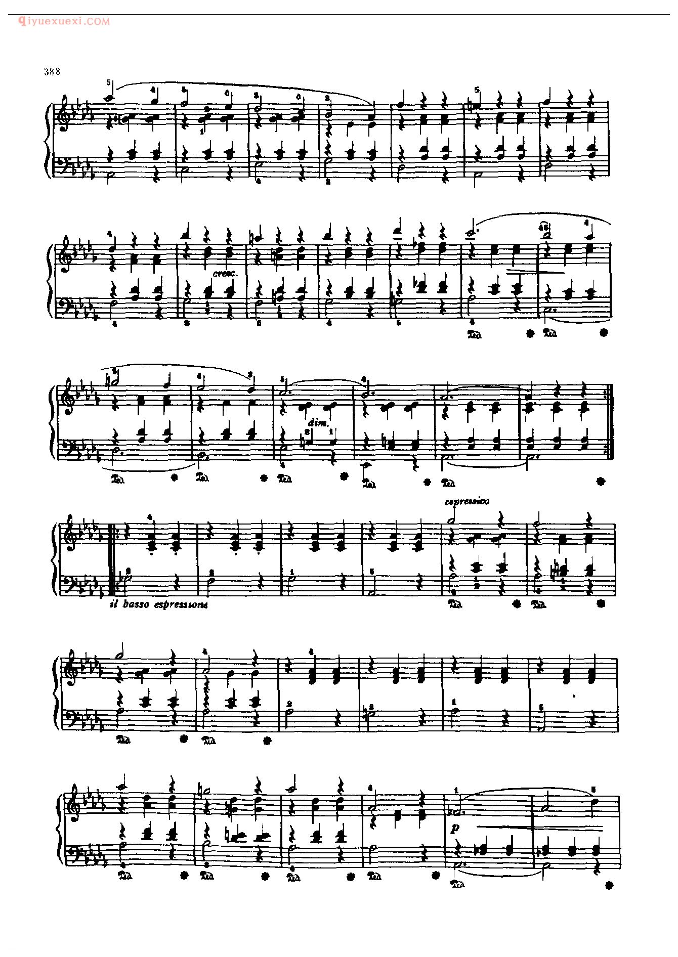钢琴曲精选:邀舞(Aufforderung zum Tanz) 韦伯