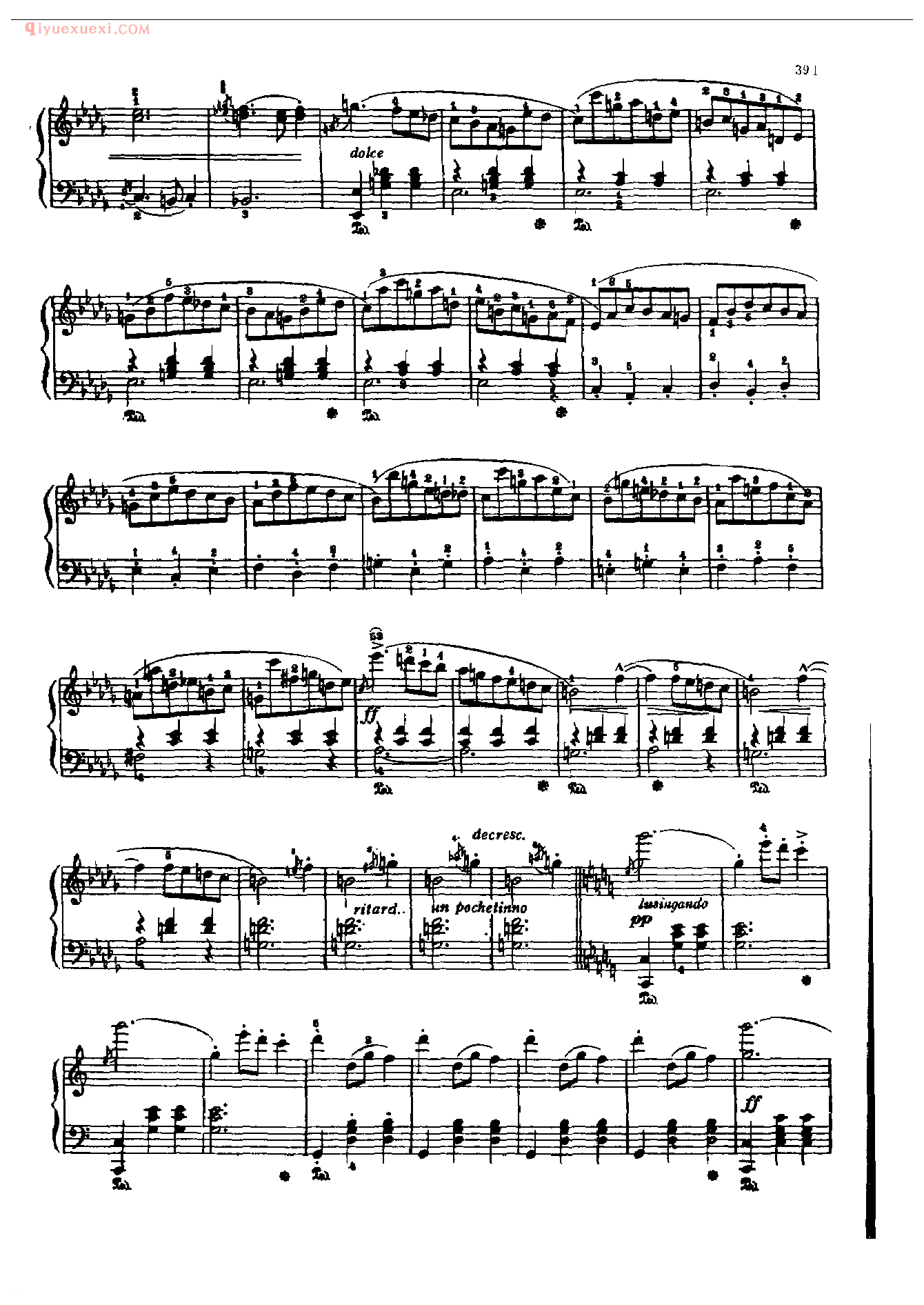 钢琴曲精选:邀舞(Aufforderung zum Tanz) 韦伯