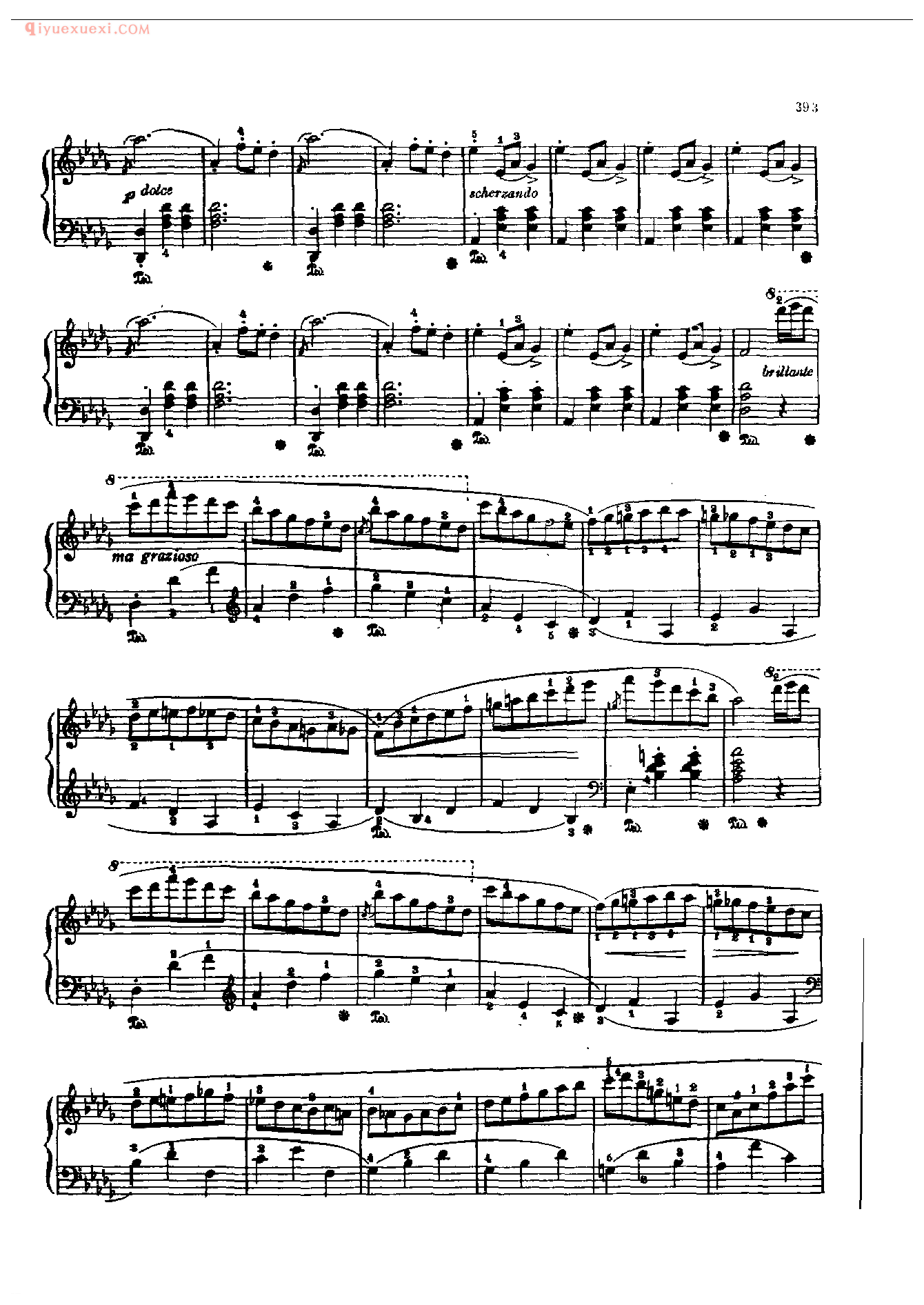 钢琴曲精选:邀舞(Aufforderung zum Tanz) 韦伯