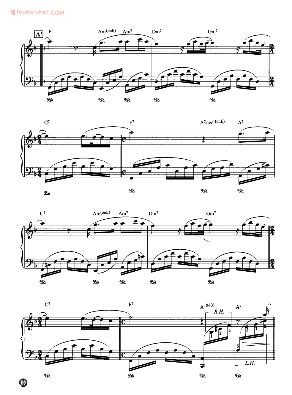 理查德克莱德曼名曲_悲伤的钢琴_钢琴乐谱