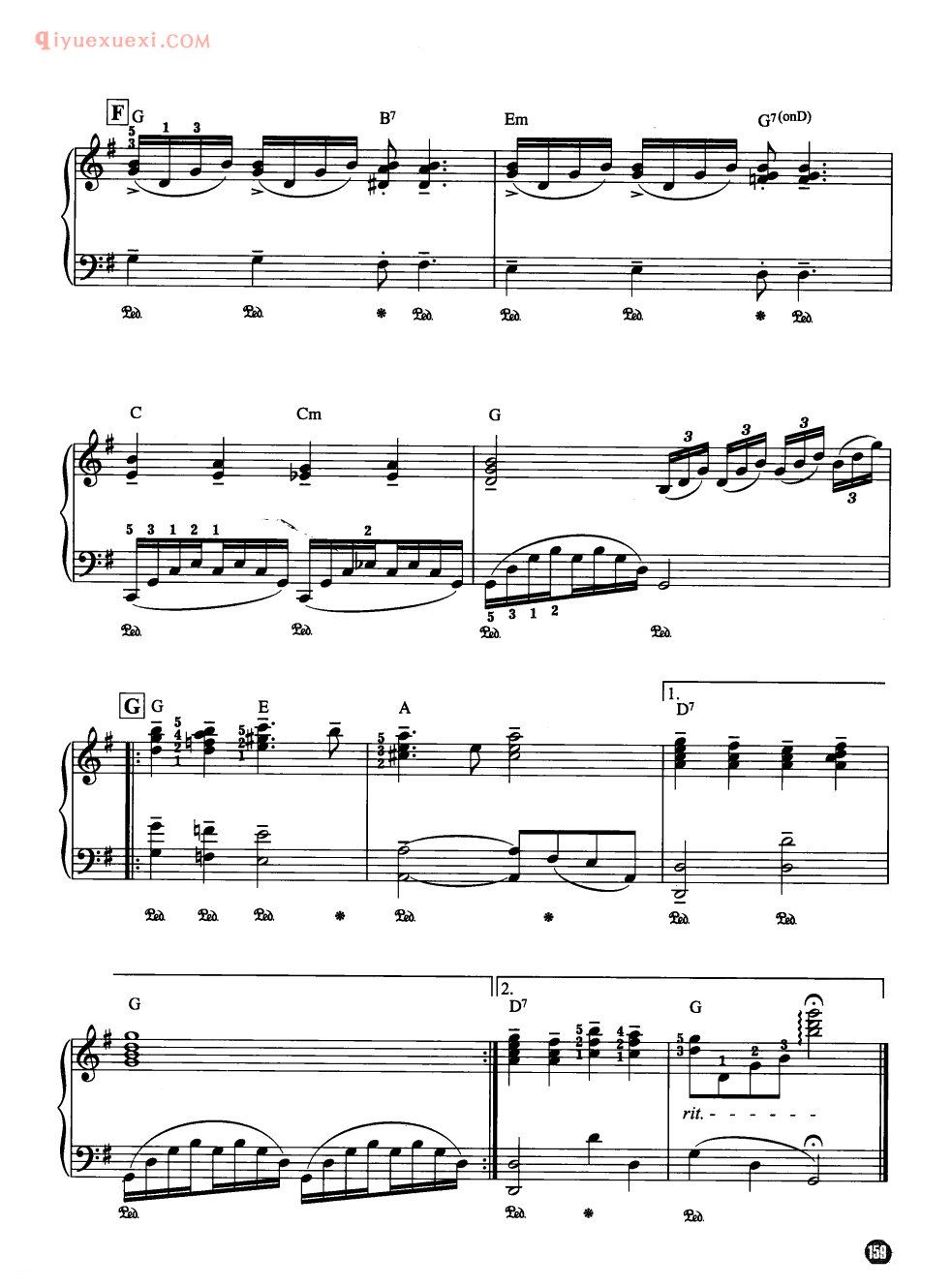 理查德克莱德曼名曲_柔情蜜意_钢琴乐谱