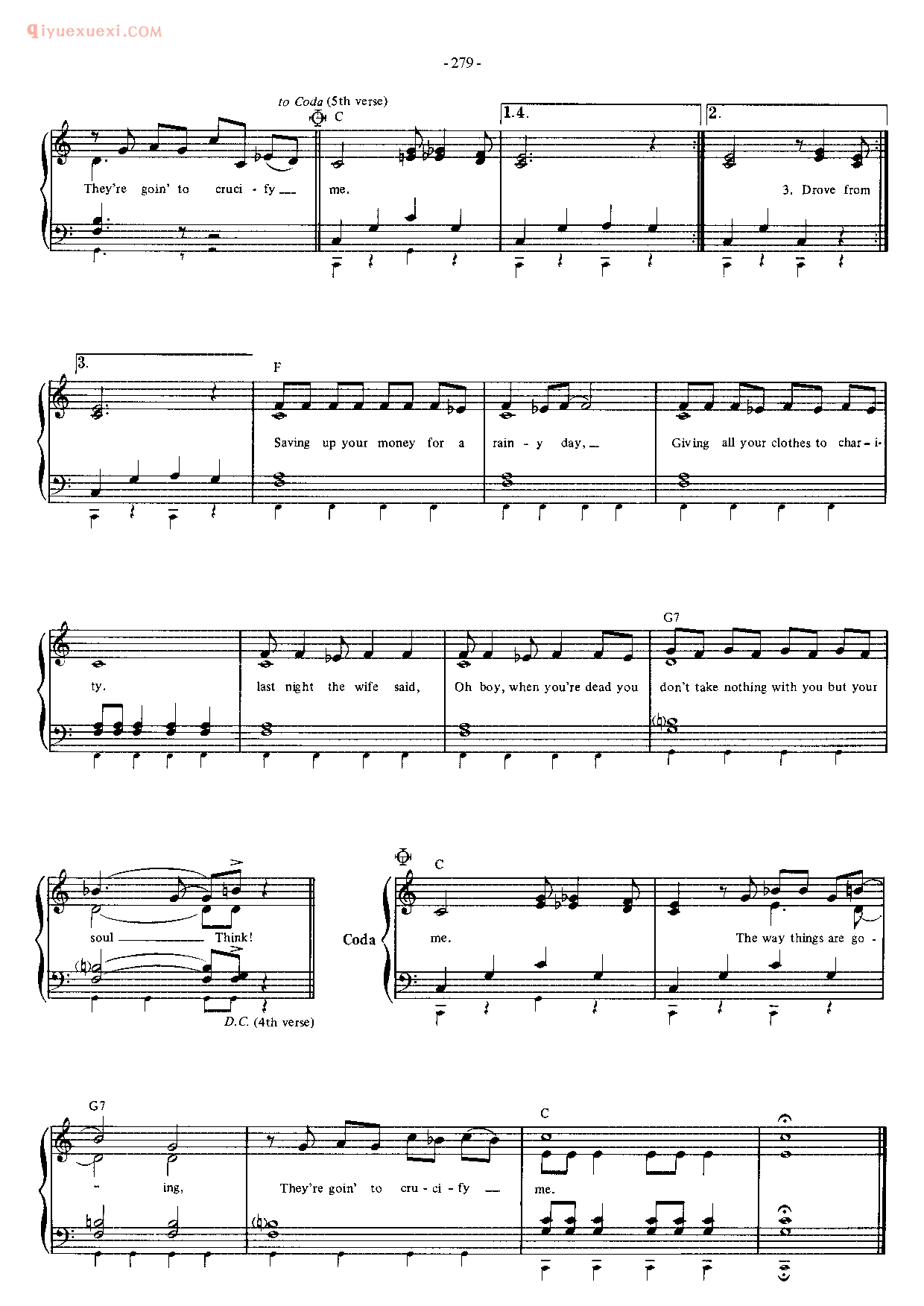 披头士/甲壳虫乐队钢琴乐曲谱《The Ballad Of John And YOKo》英国摇滚乐队
