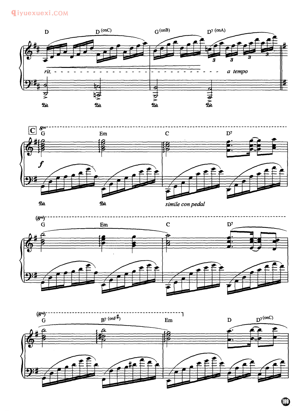 理查德克莱德曼名曲_拉梅尔_钢琴乐谱