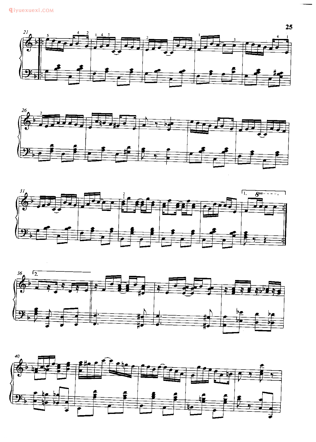 雷格泰姆舞钢琴曲_切分精粹_斯科特·乔普林