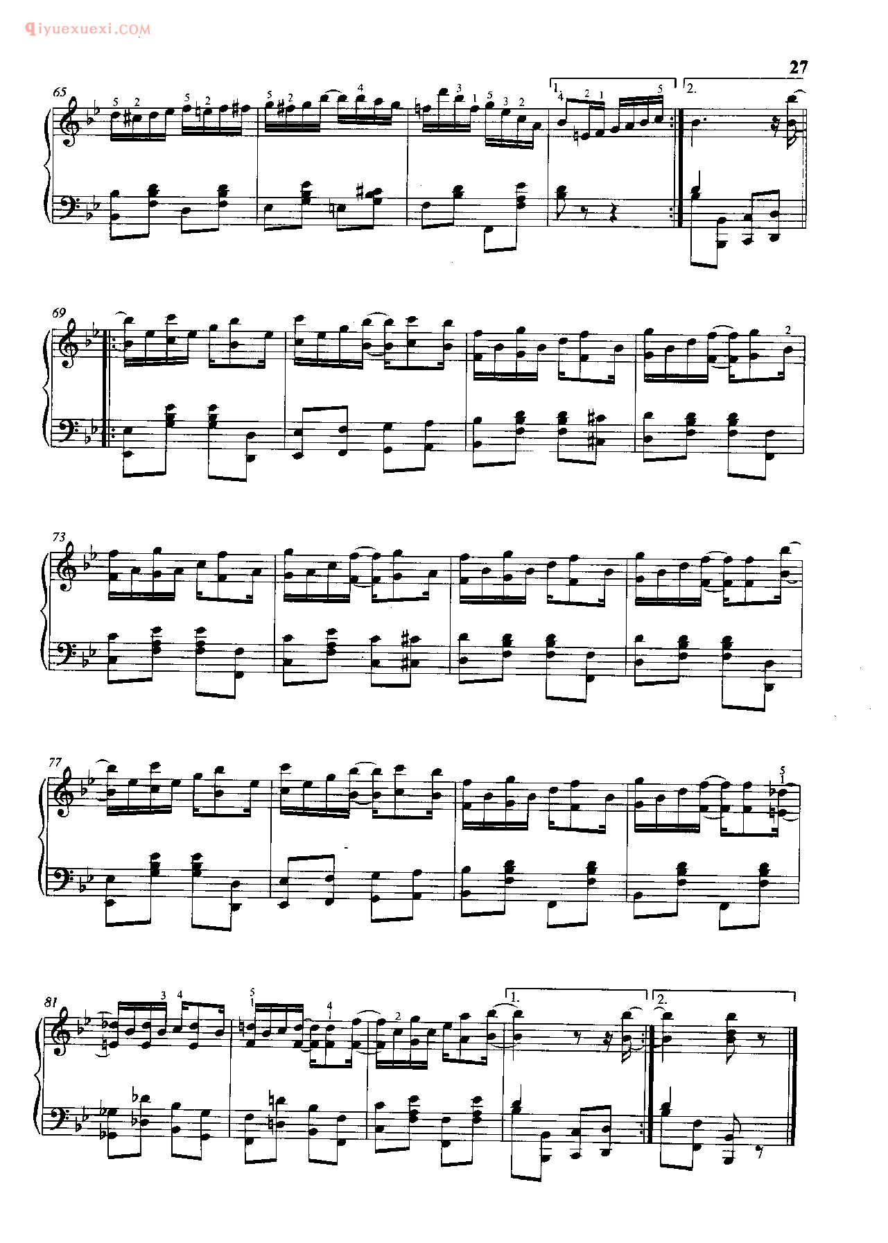 雷格泰姆舞钢琴曲_切分精粹_斯科特·乔普林