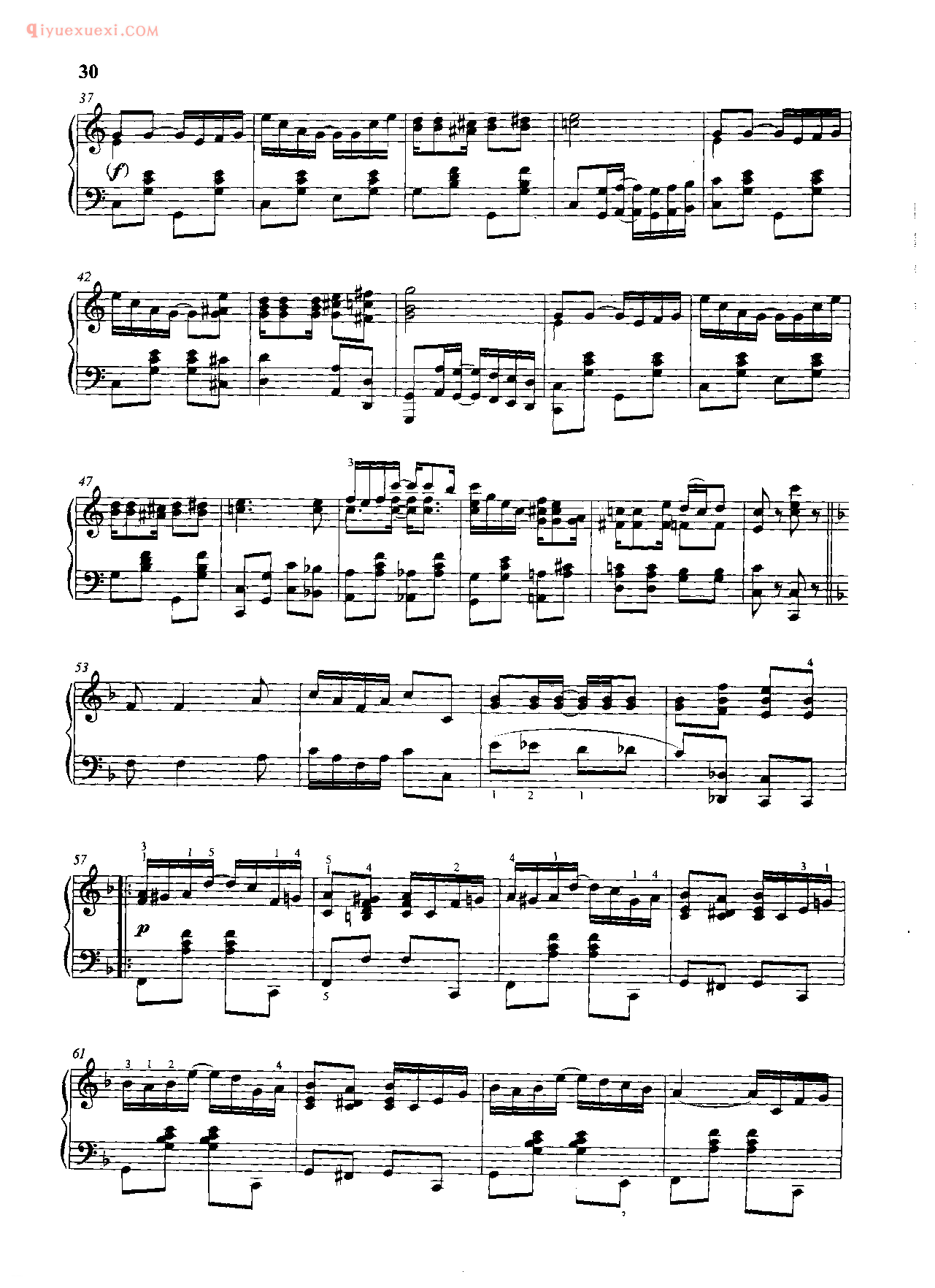 雷格泰姆舞钢琴曲_奋发有为的生活_斯科特·乔普林