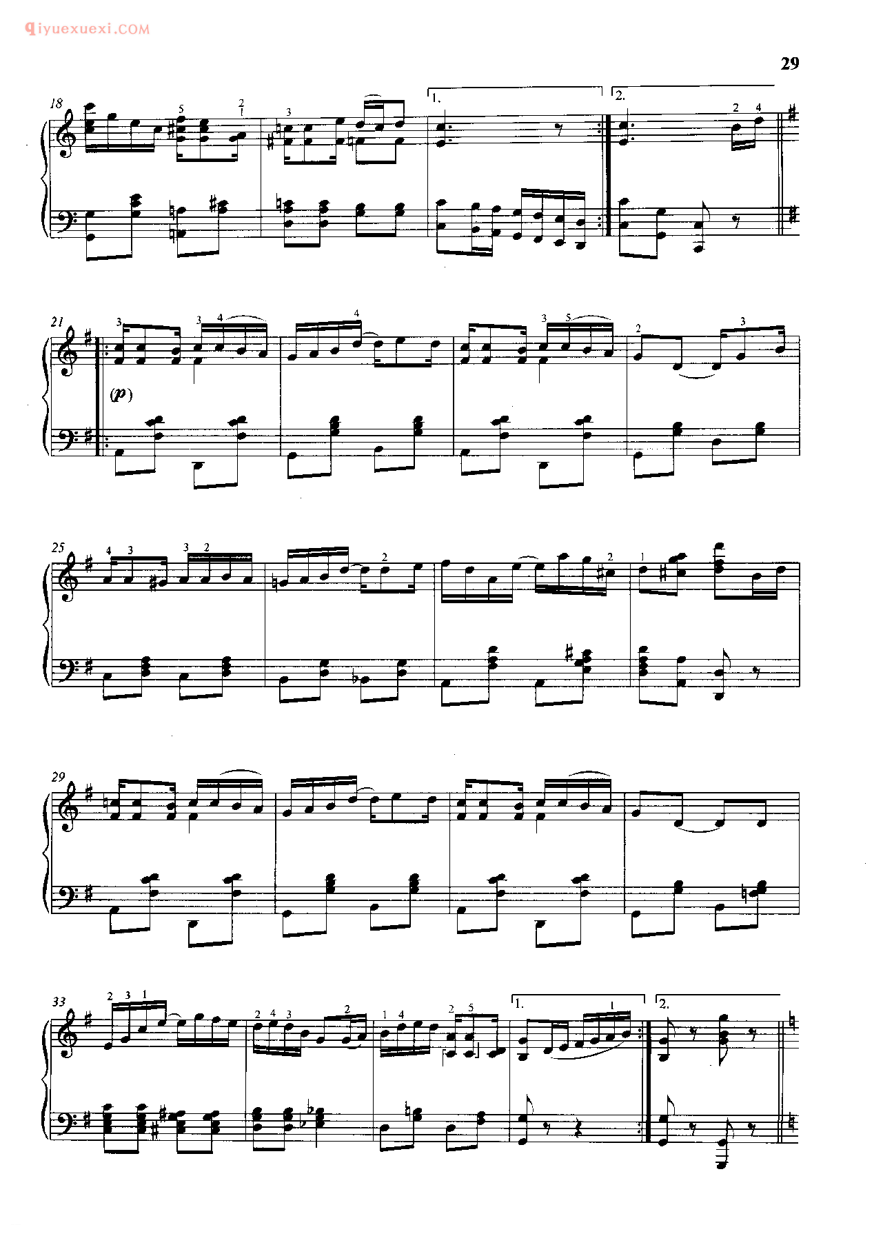 雷格泰姆舞钢琴曲_奋发有为的生活_斯科特·乔普林