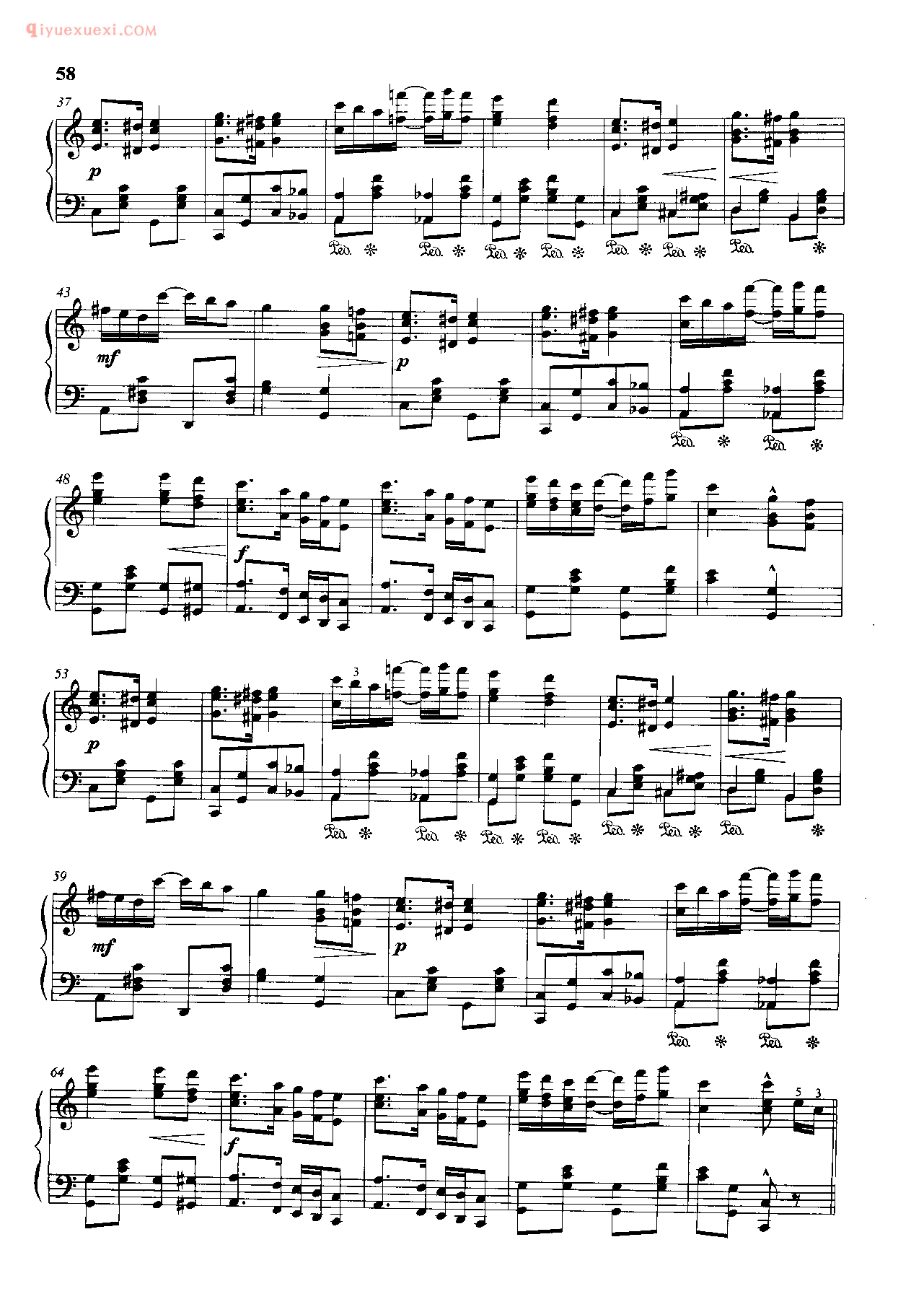 雷格泰姆舞钢琴曲_大枫树_斯科特·乔普林