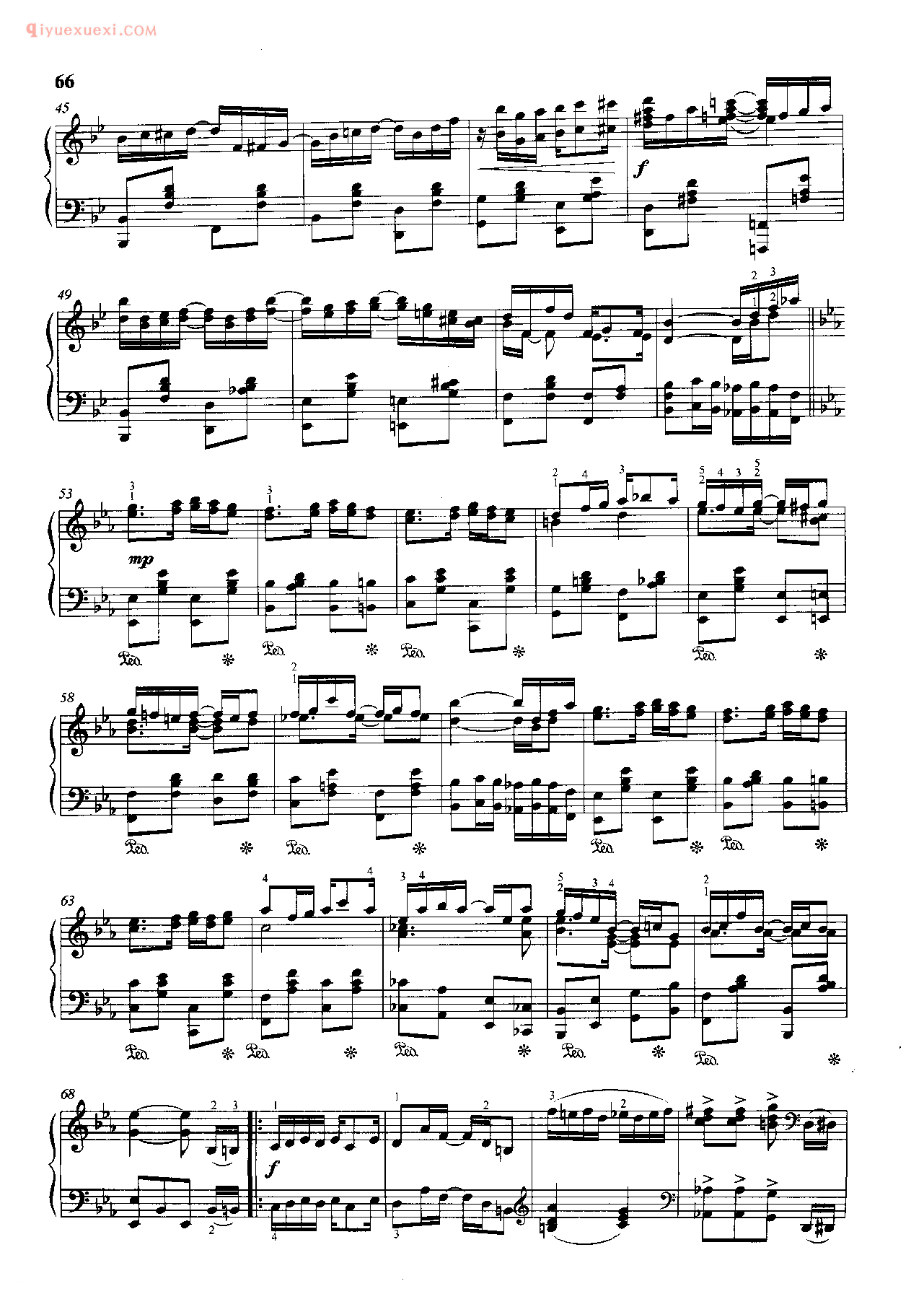 雷格泰姆舞钢琴曲_尤金妮亚_斯科特·乔普林