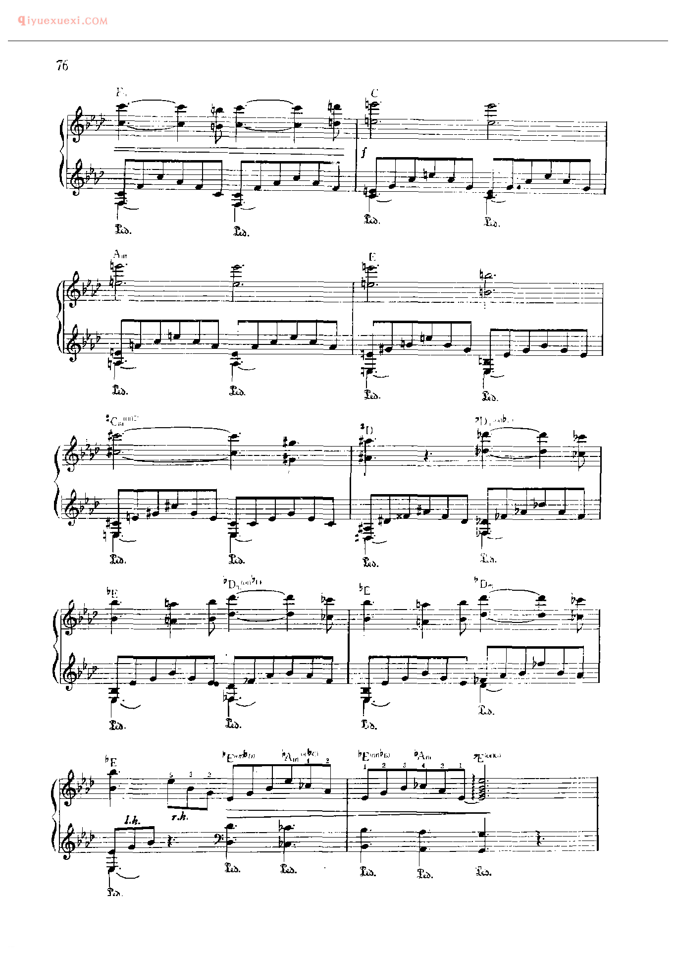 理查德克莱德曼钢琴曲_爱之梦_[匈]李斯特曲 塞尔森斯.图圣改编