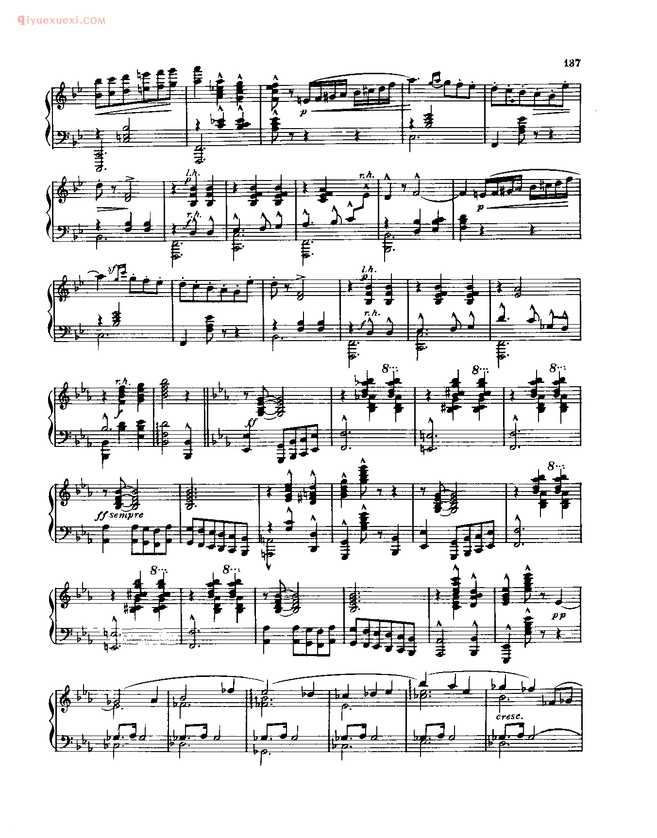世界钢琴名曲谱_玛祖卡(作品54之2)_戈达