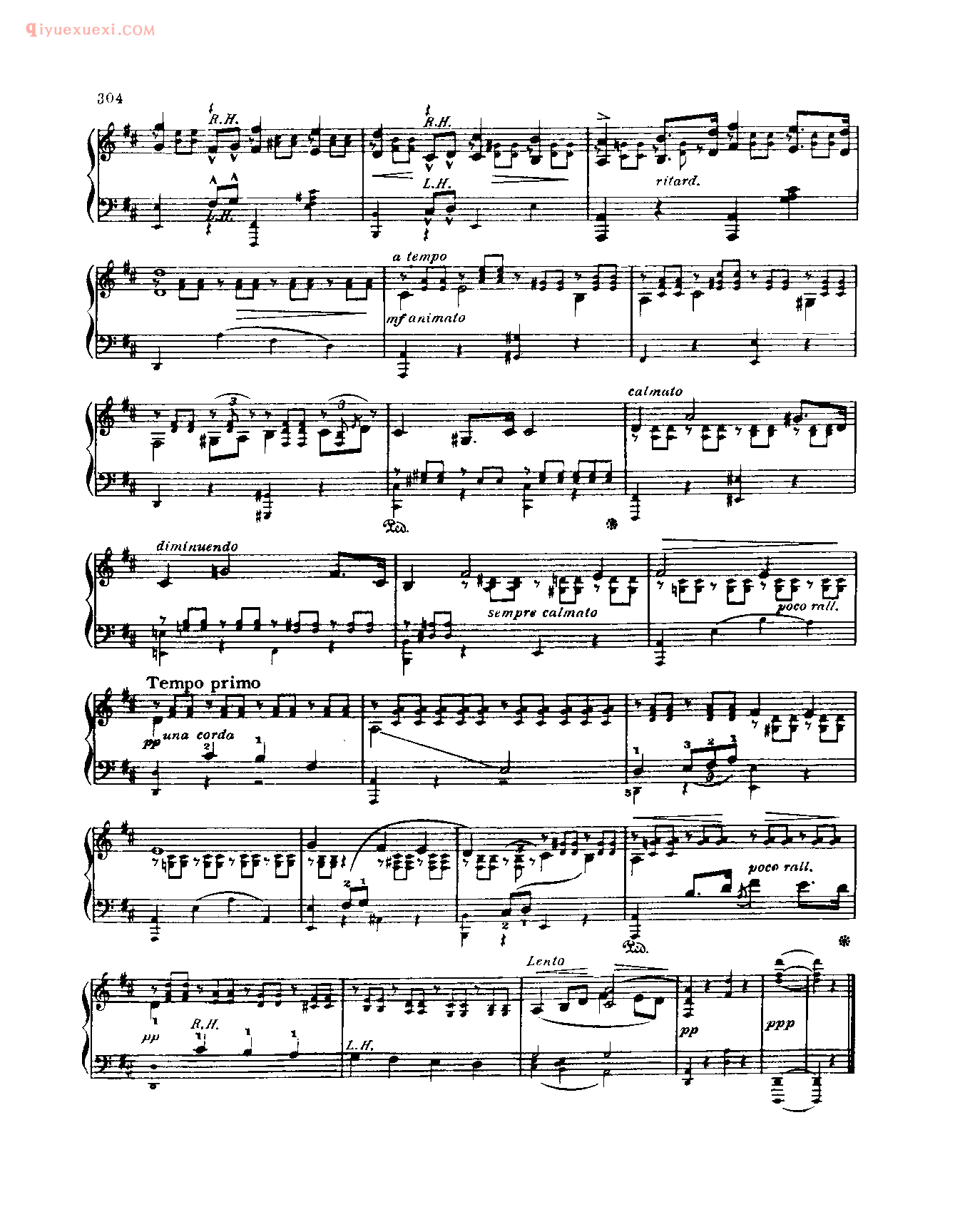 世界钢琴名曲谱_虔诚的祷告_菲·托迈