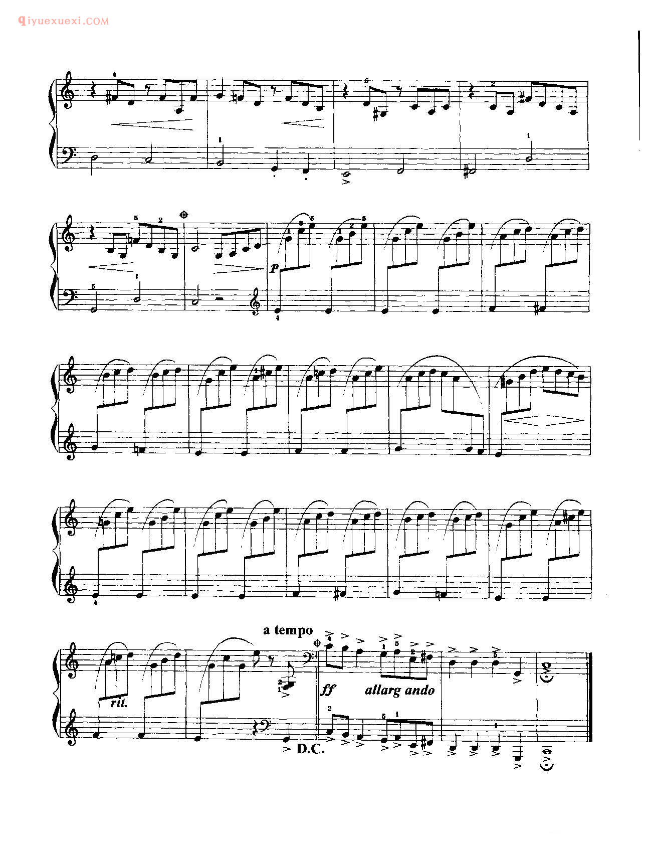 中国钢琴乐曲谱_让世界充满爱(四手联弹)_叶飞改编