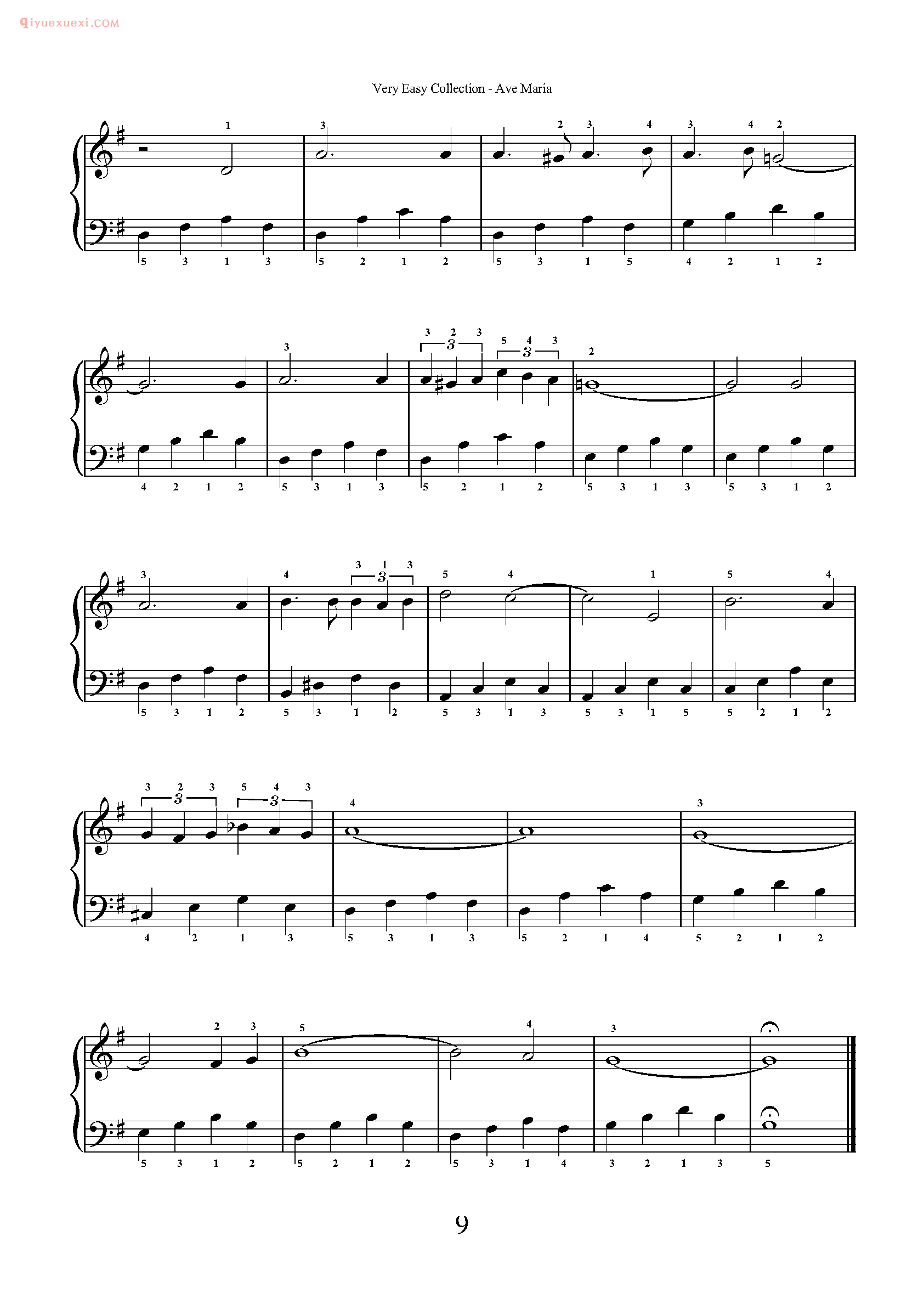 简单钢琴乐曲十首_外国超级简单钢琴练习曲十10五线谱