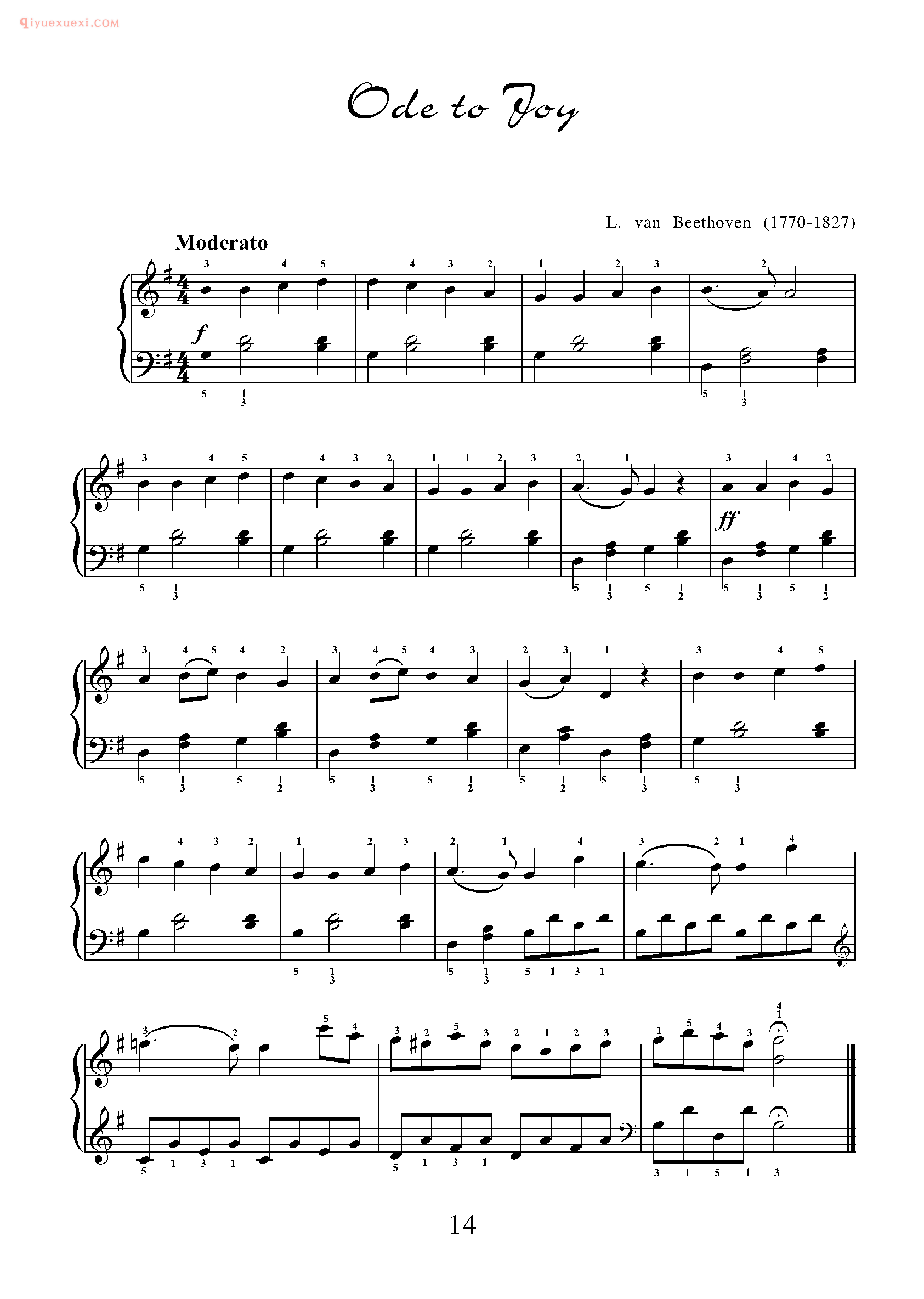 简单钢琴乐曲十首_外国超级简单钢琴练习曲十10五线谱